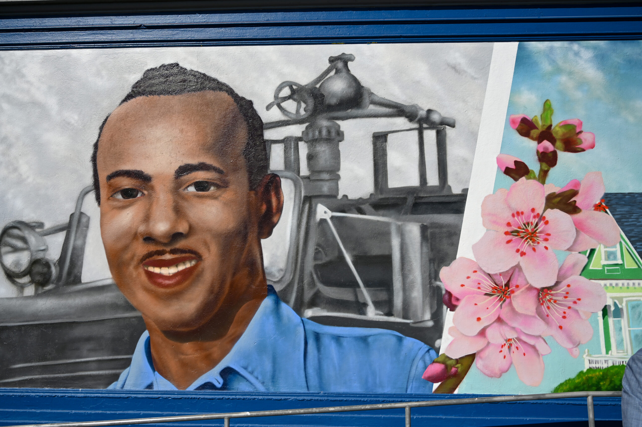 15-Foot Mural Commemorates San Francisco’s First Black Firefighter