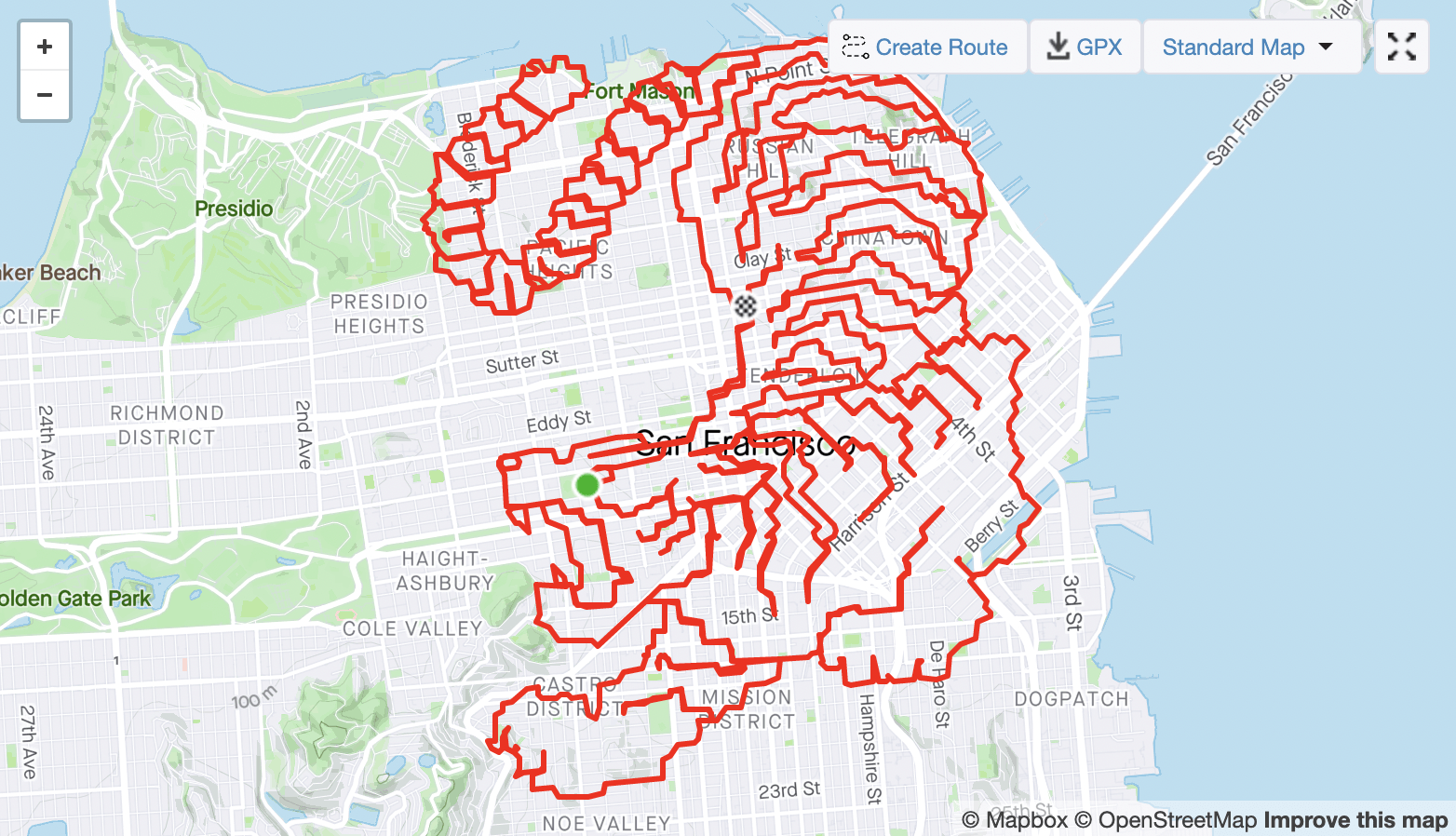 In 95 Miles, Runner Creates Stunning Image of Tiger Across SF Streets for Lunar New Year