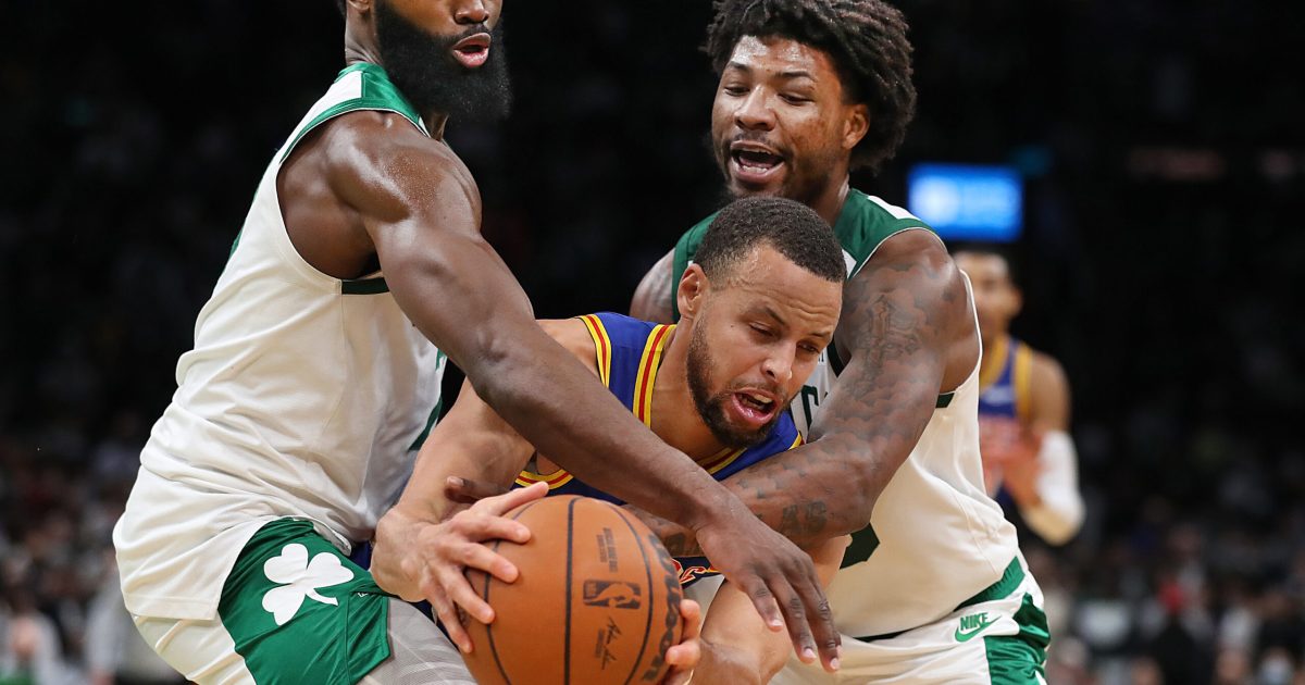 Celtics' Grant Williams on the tougher cover: Stephen Curry, Luka