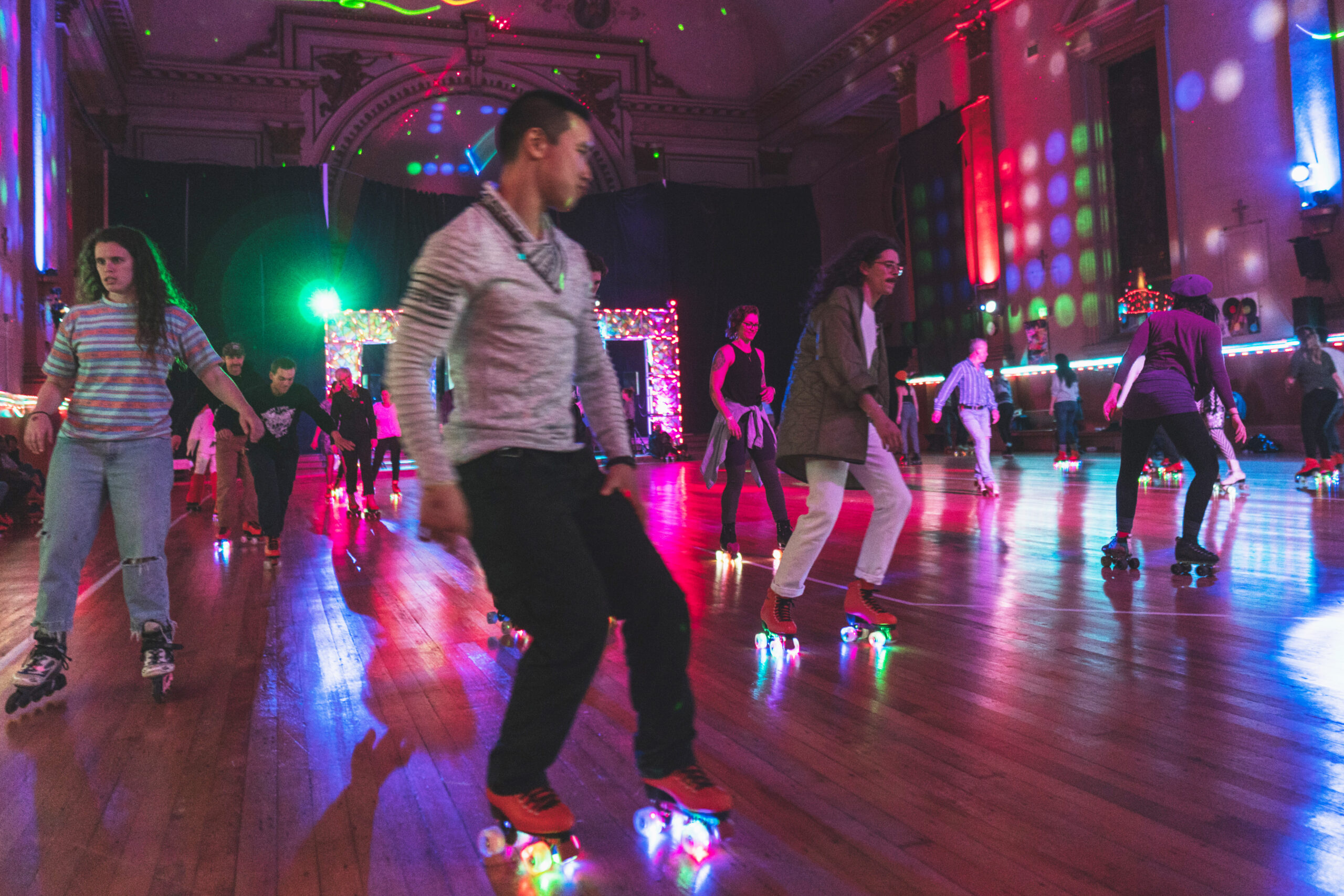 Roller Skating Disco Party Marks Return of San Francisco EDM Festival