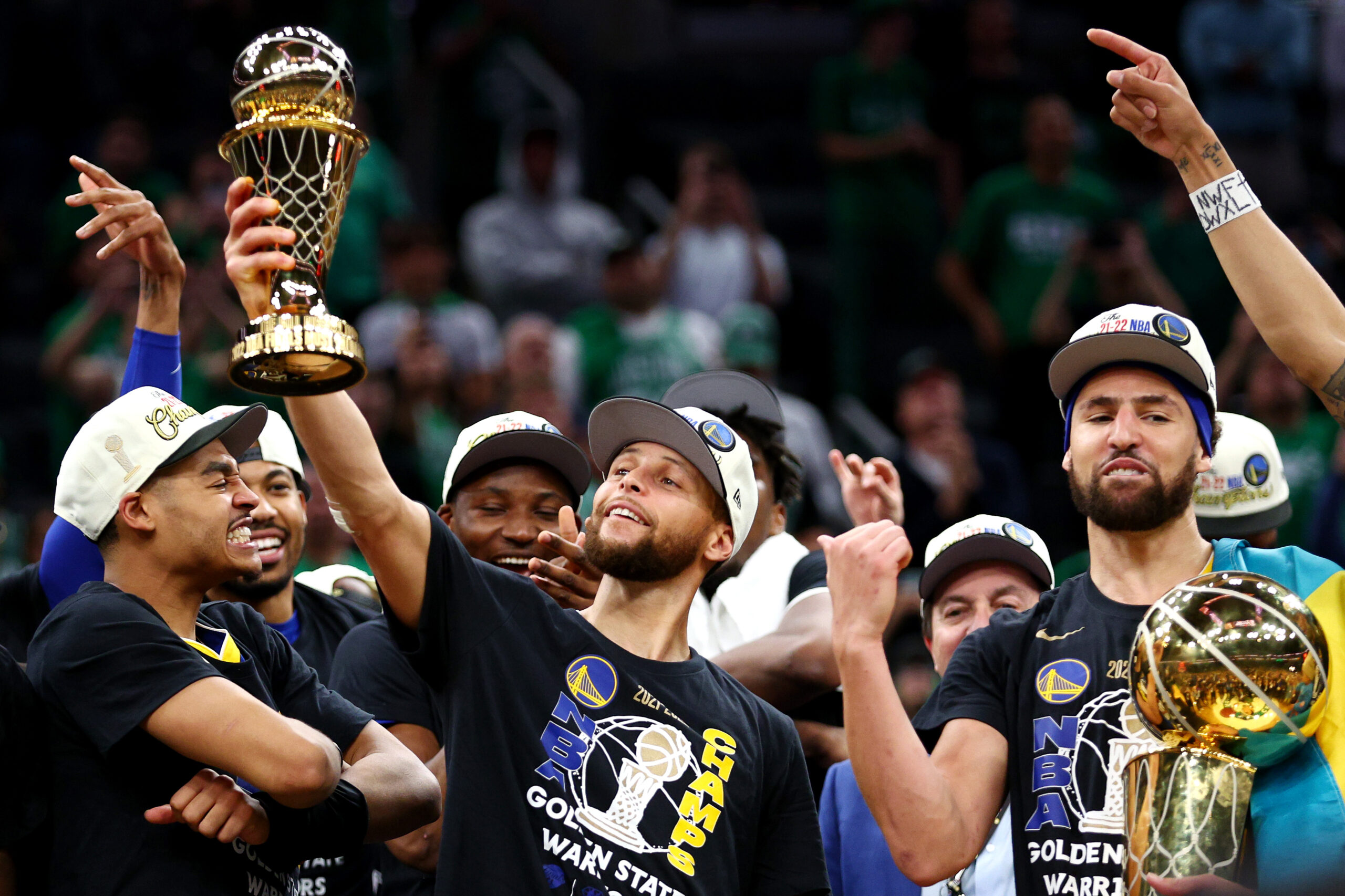 Warriors beat Celtics 103-90 to win 4th NBA title in 8 years