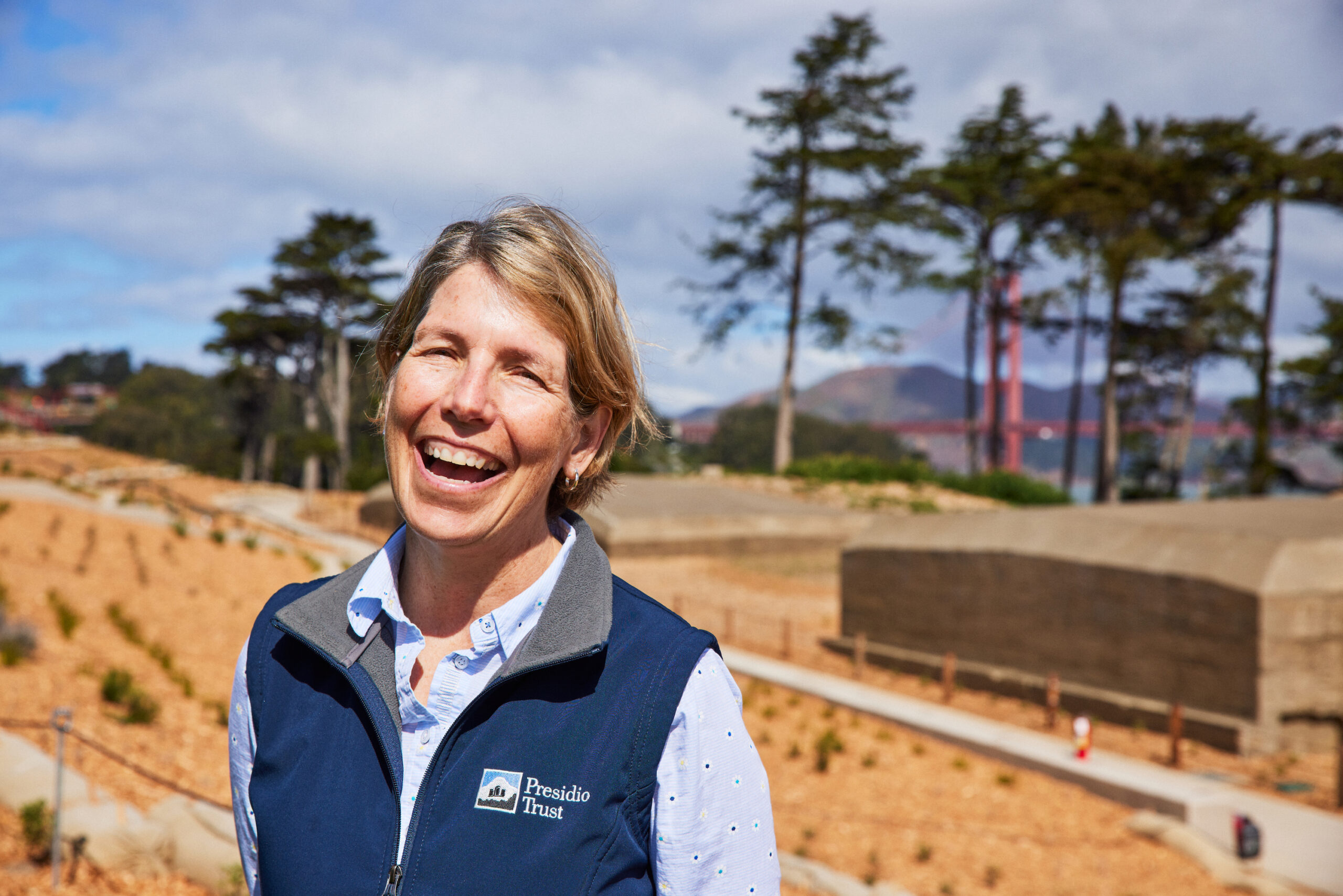 The Q&A: Presidio Trust CEO reveals her dream project and favorite spot (and it’s not Tunnel Tops)
