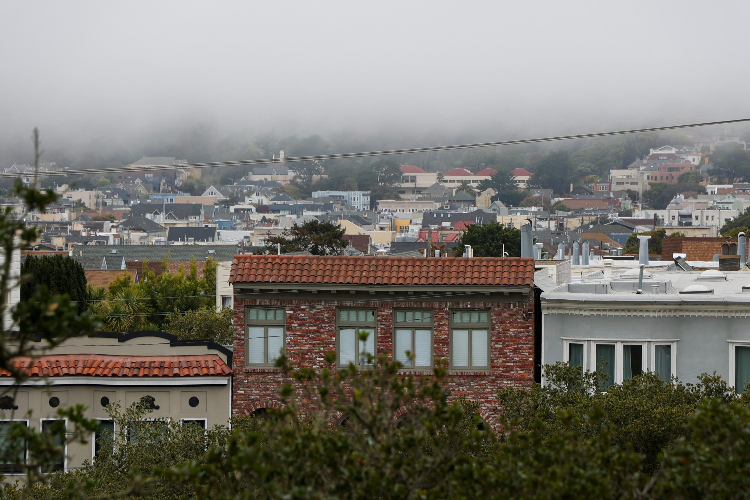 San Francisco's Richmond District, seen draped in fog in March 2022, is one of TimeOut magazine's coolest world neighborhoods.