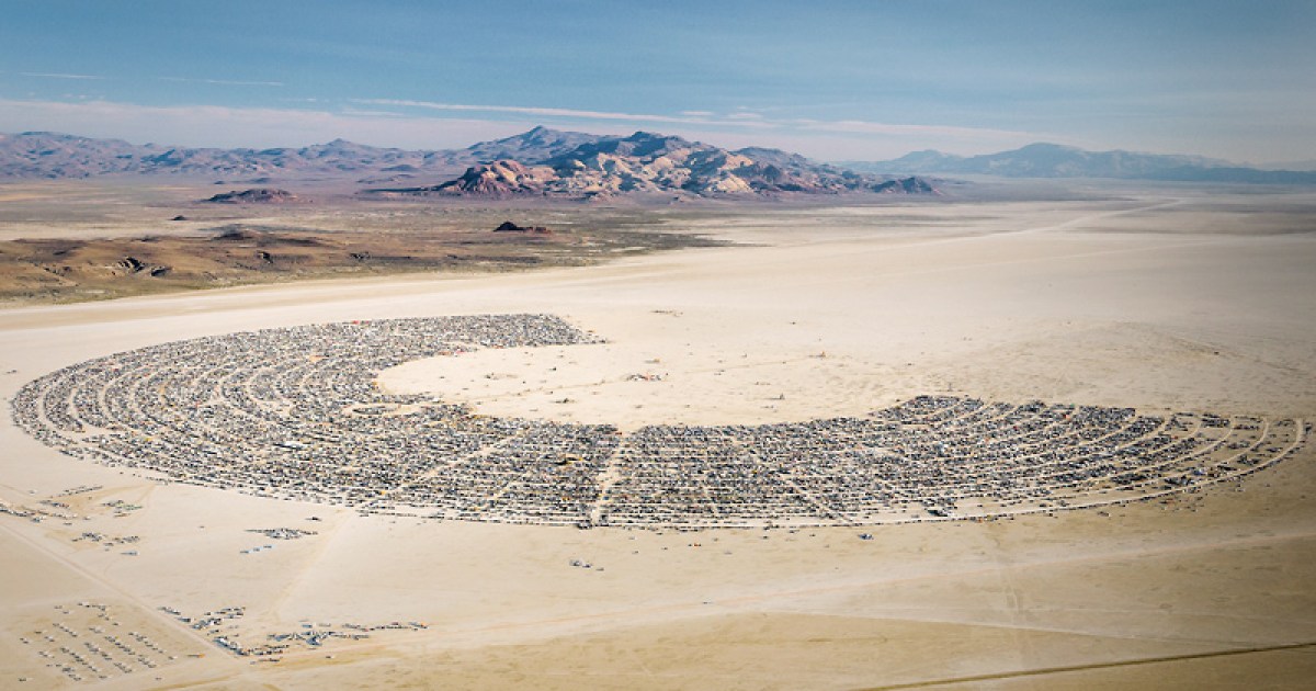 Burning Man 2023 Ranger Plows Through Protest Roadblock