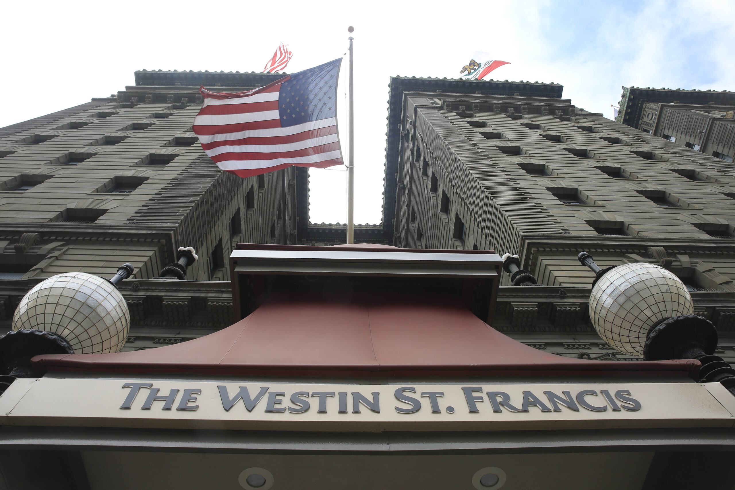 Iconic San Francisco hotel has lost 90% of its value, filing says