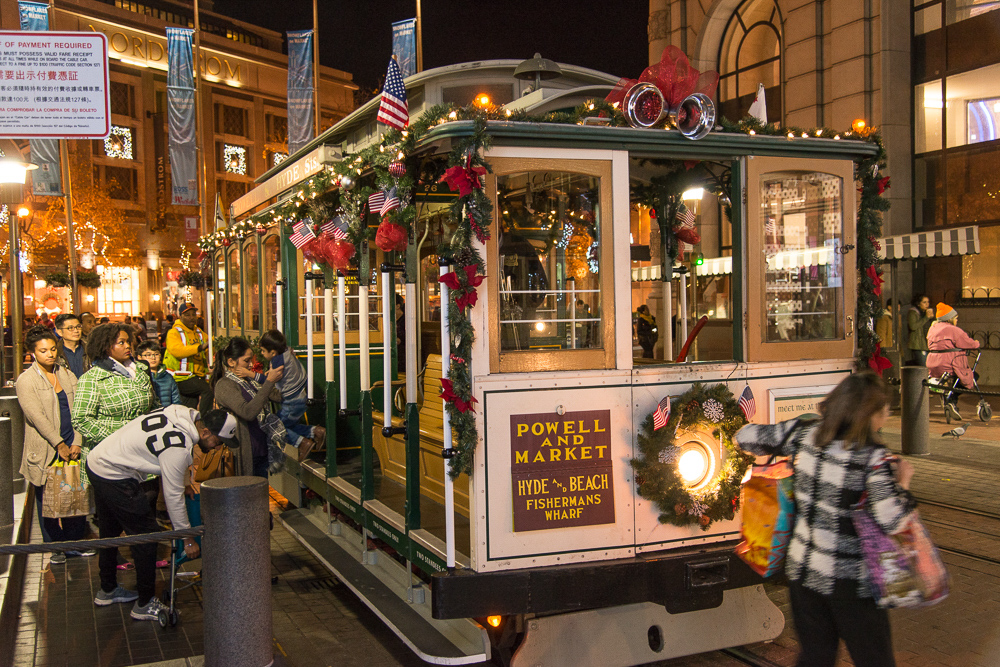 A Century of Decorations: SF’s Cable Cars Decked Out With Holly, Bird Sculptures and Even Cows
