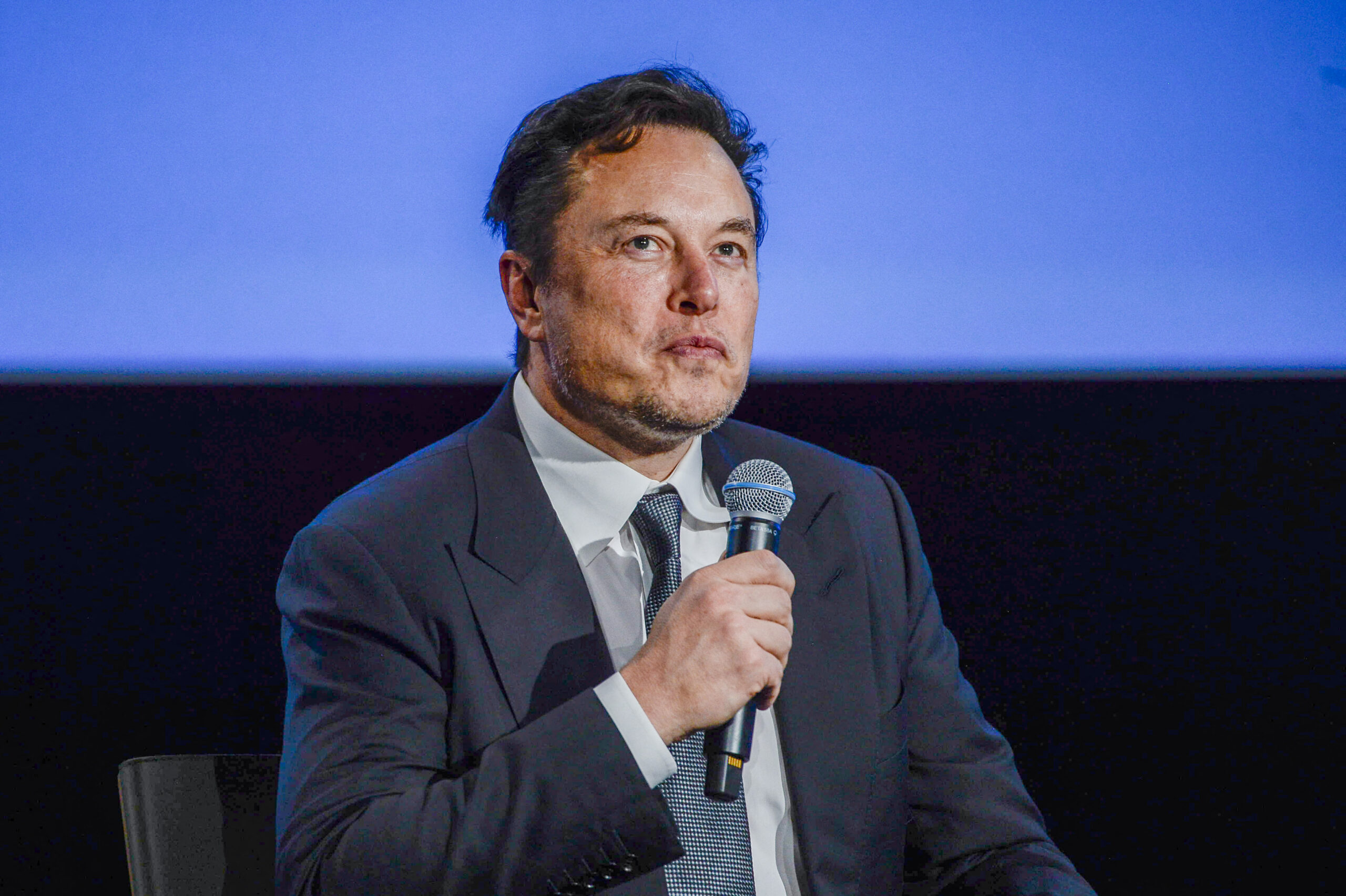Elon Musk at a meeting in Stavanger, Norway on August 29, 2022. | Photo by Carina Johansen/ Getty Images