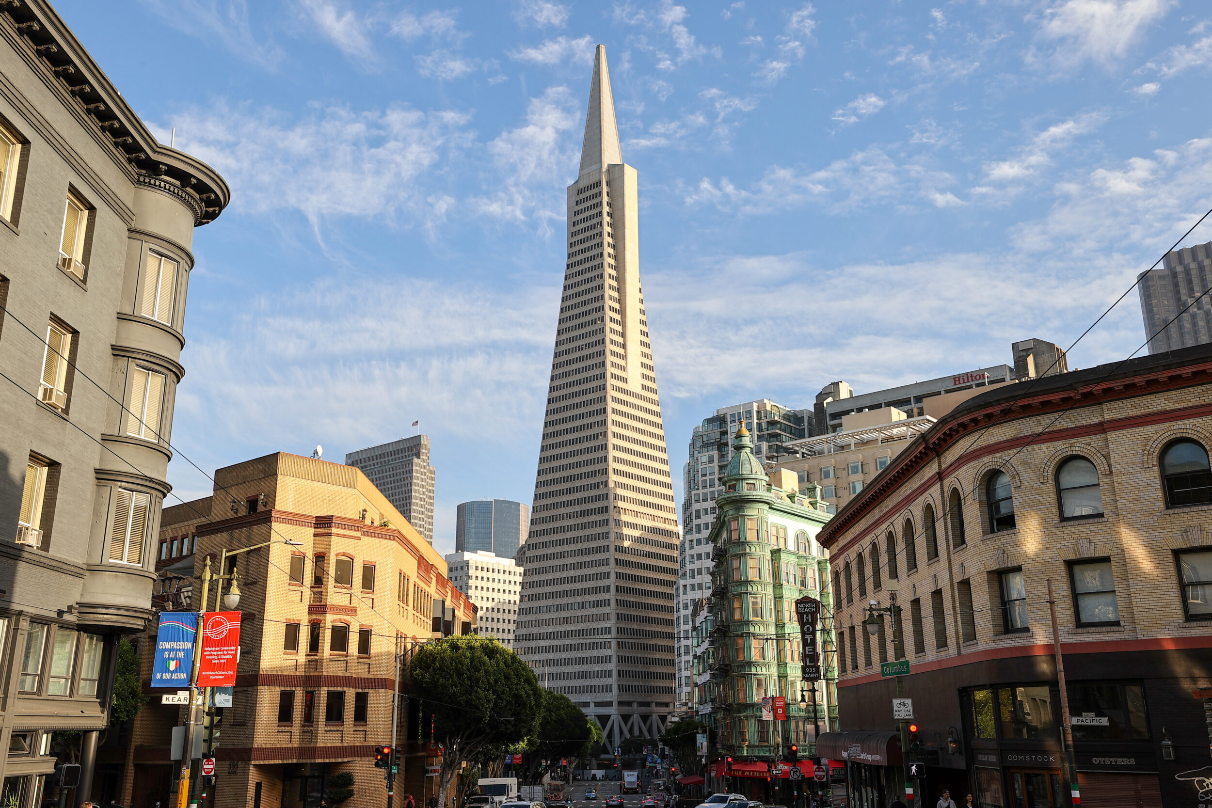 The new Salesforce Tower is the tallest building in San Francisco, but it's  not much taller than the Eiffel Tower