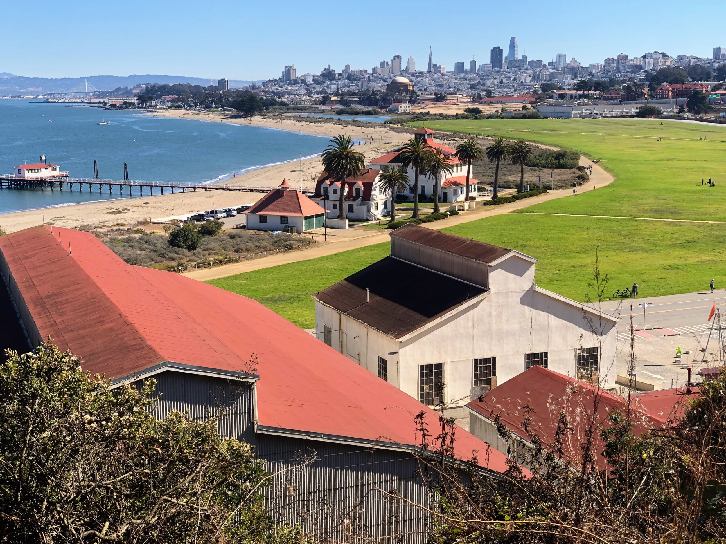 view of buildings at Crissy Field