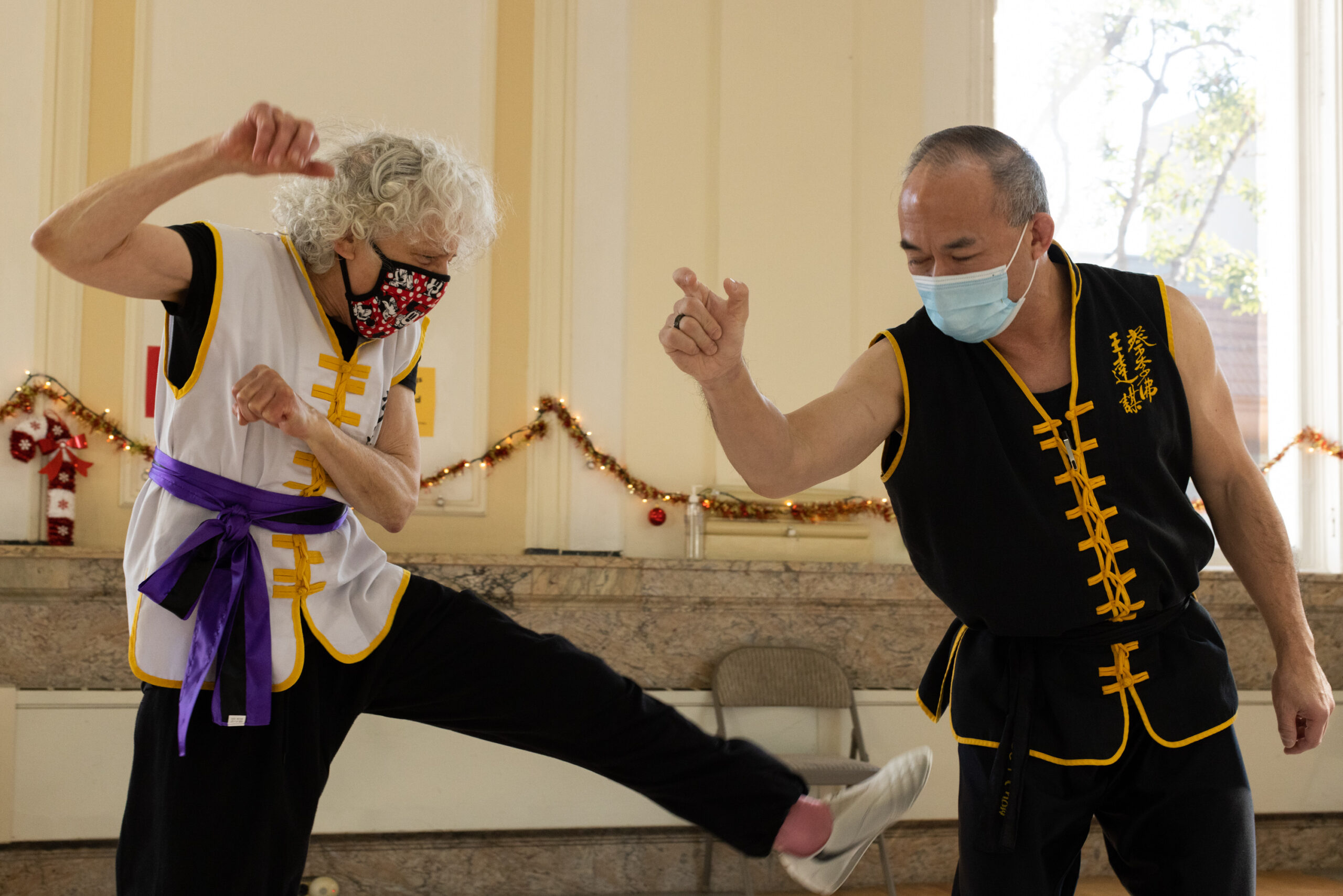 Kung Fu Master Teaches Self-Defense to SF Seniors