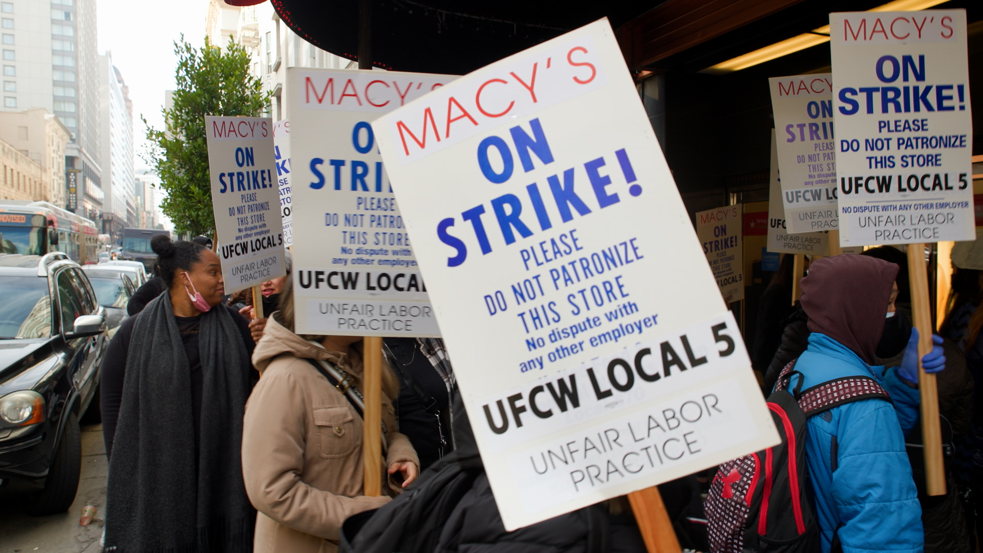Macy’s Workers in SF Are Striking Two Days Before Christmas. How Did It Get to This?
