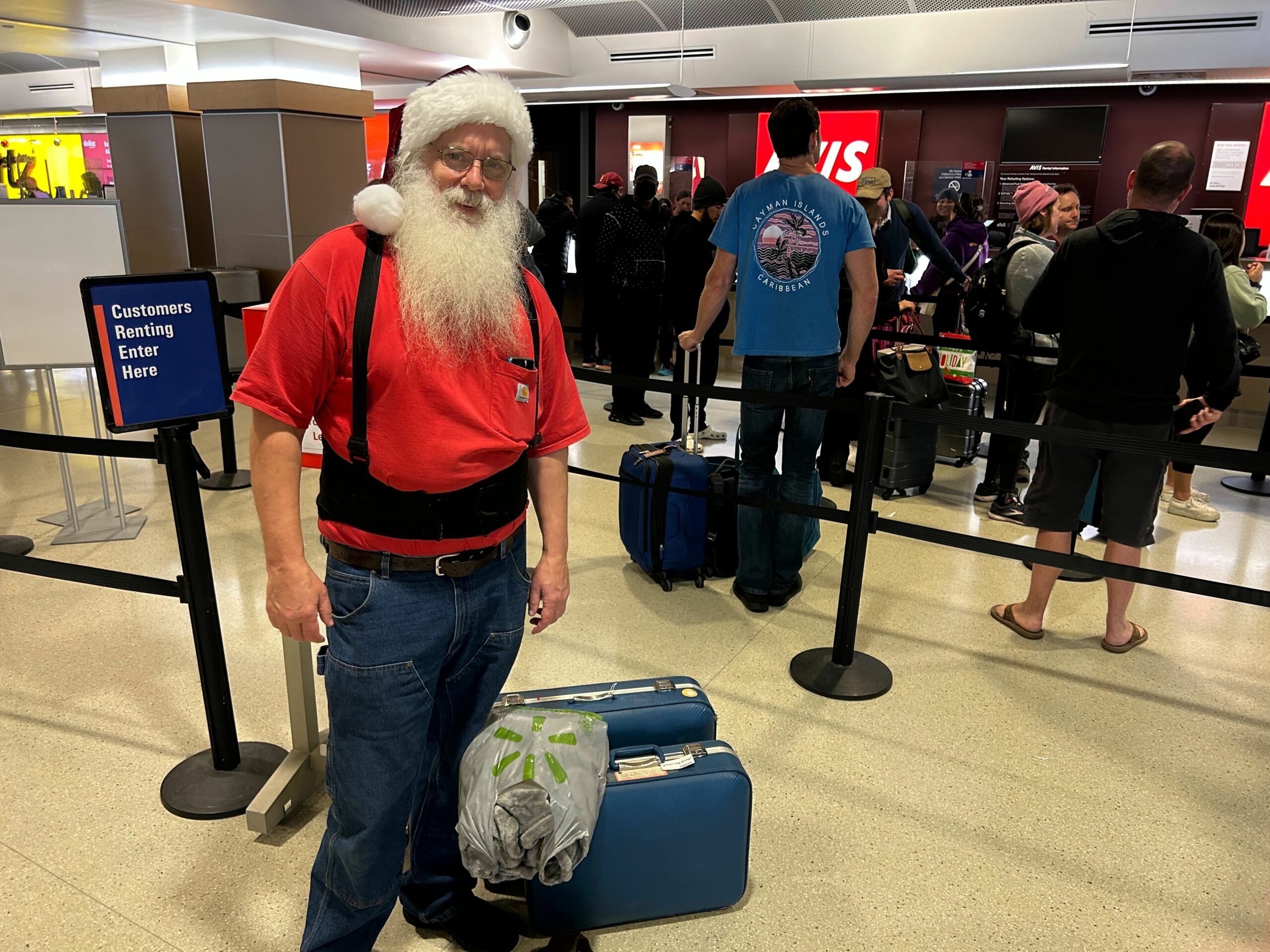 ‘Santa’ Misses Christmas Stuck in San Jose Airport Thanks to Southwest