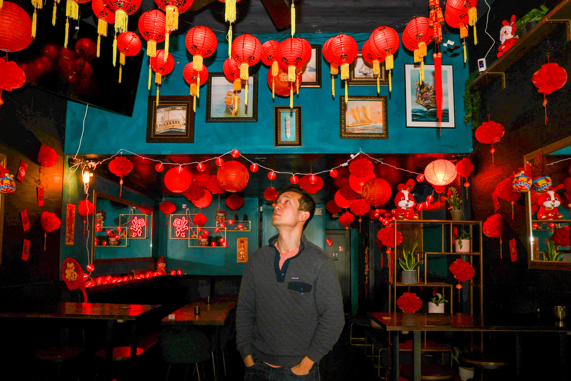 年味濃！舊金山酒吧張燈結綵 華人老闆複製童年