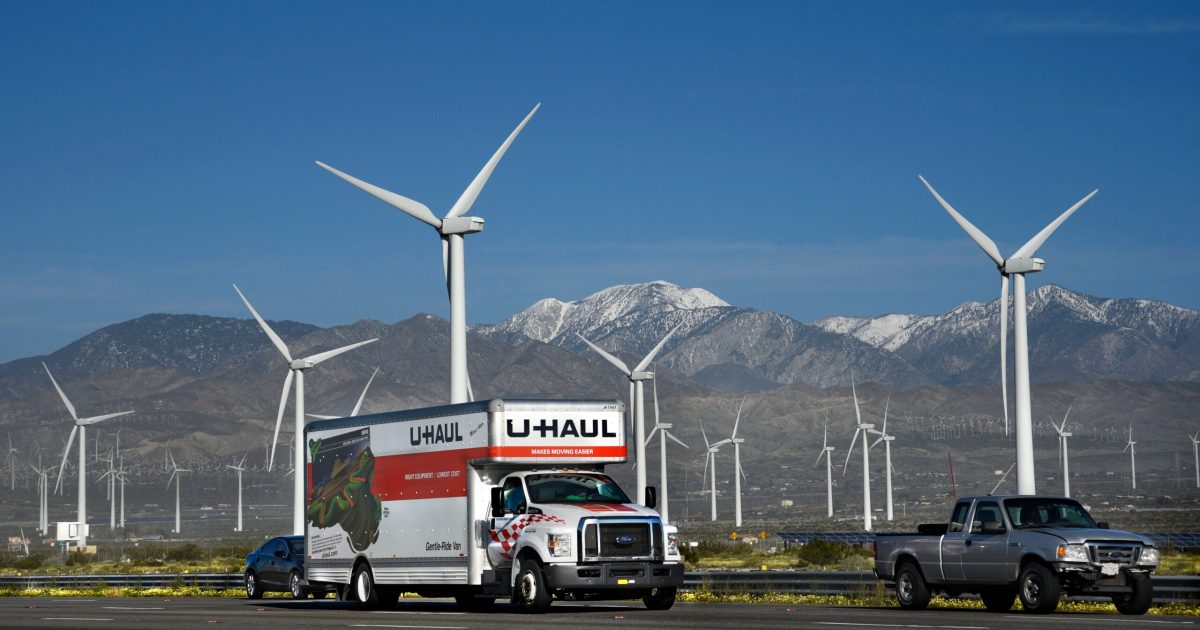Thousands Left San Francisco. U-Haul Shows Where They Went