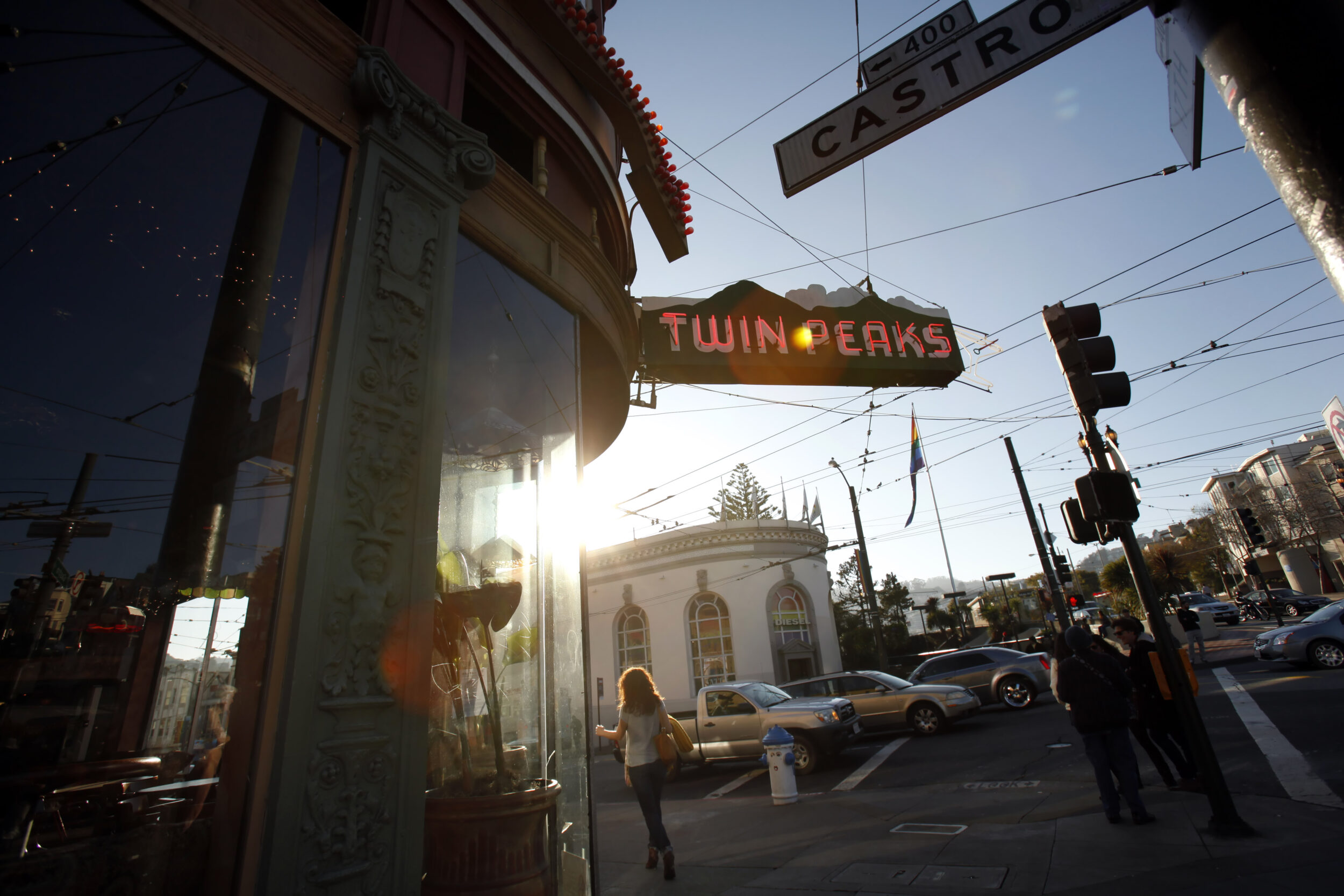 People walk by San Francisco's Twin Peaks Tavern in January 2013. | Carlos Avila Gonzalez/The San Francisco Chronicle via Getty Images