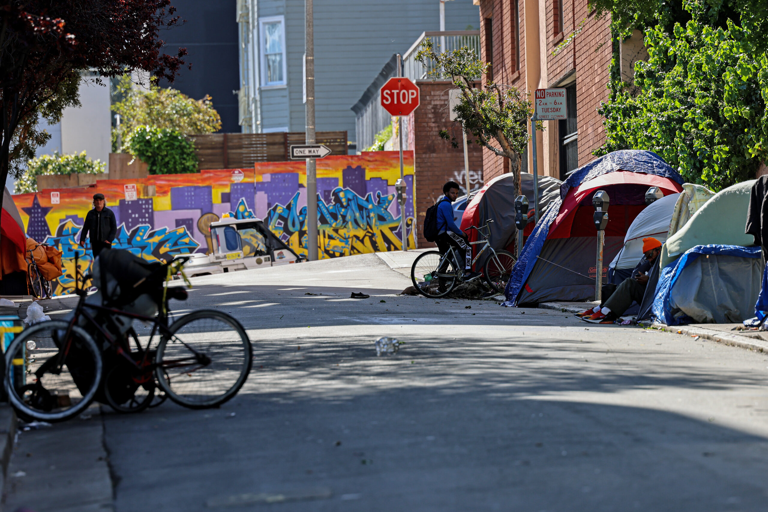 San Francisco ‘Resolved’ an Encampment. Hours Later, It Was Back