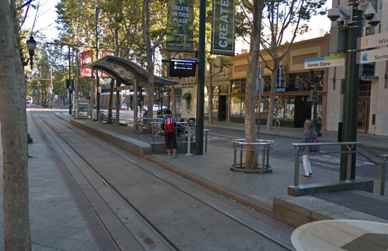 How to get to  Headquarters in San Jose by Bus, Light Rail or