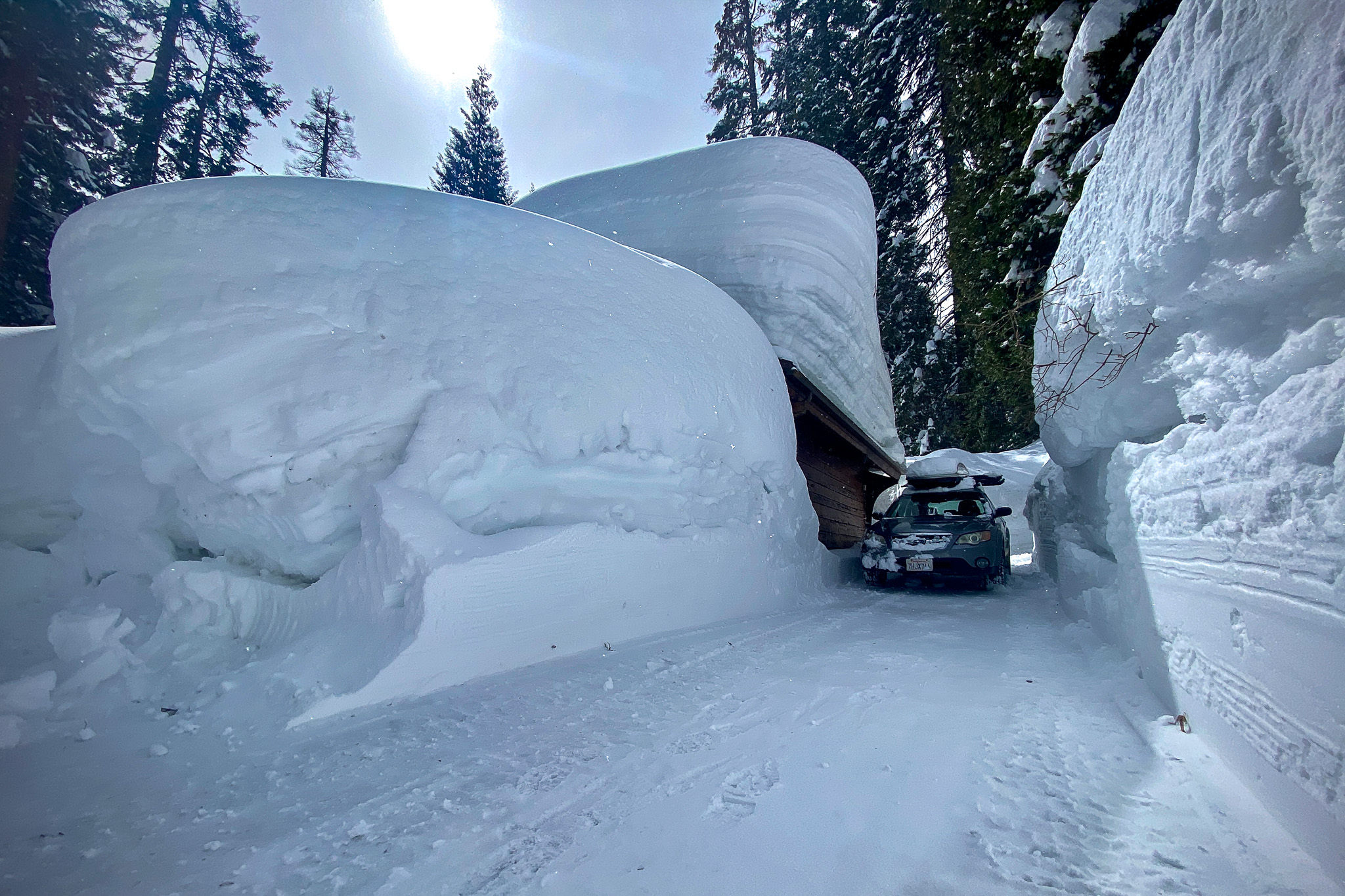 9 Staggering Photos of Tahoe Inundated With Snow