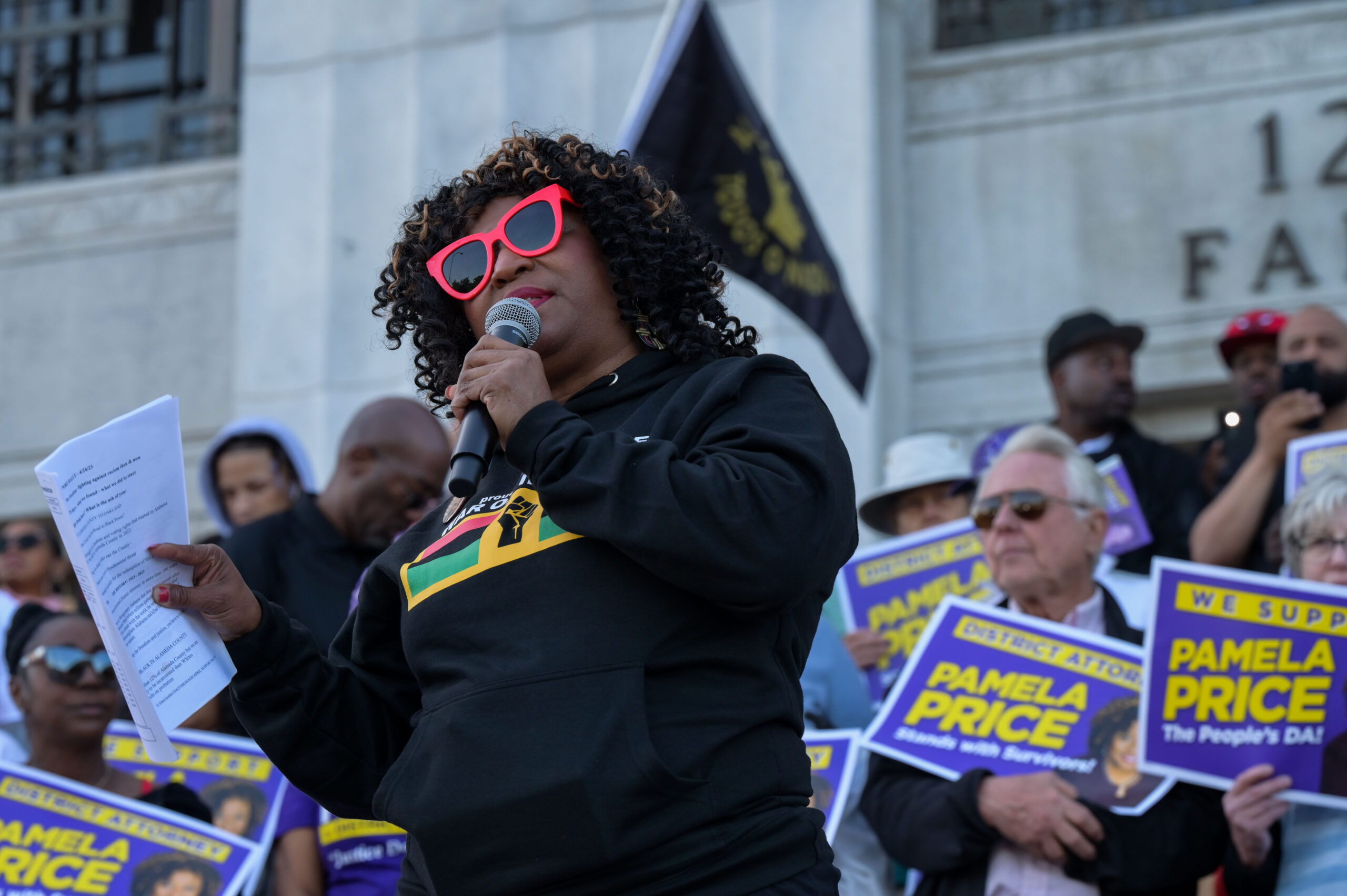 As Talk of a Recall Grows, Supporters of Alameda County DA Pamela Price Push Back