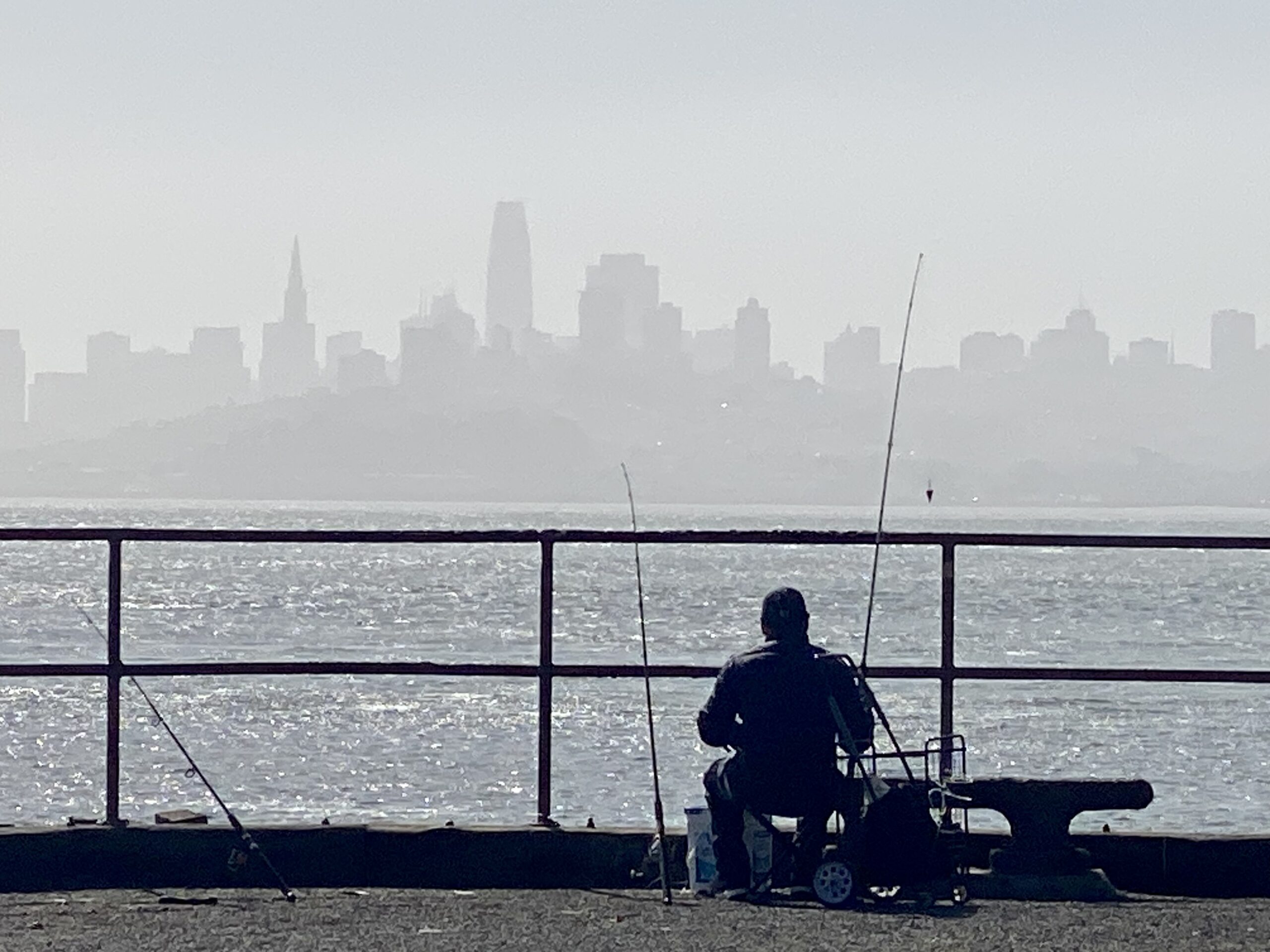Why is it so hazy in San Francisco today?