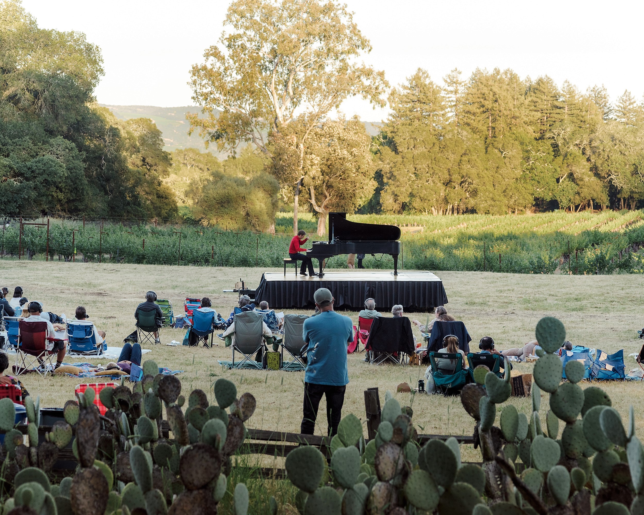 What is a Grand Piano Doing in This Sprawling Sonoma County Meadow?