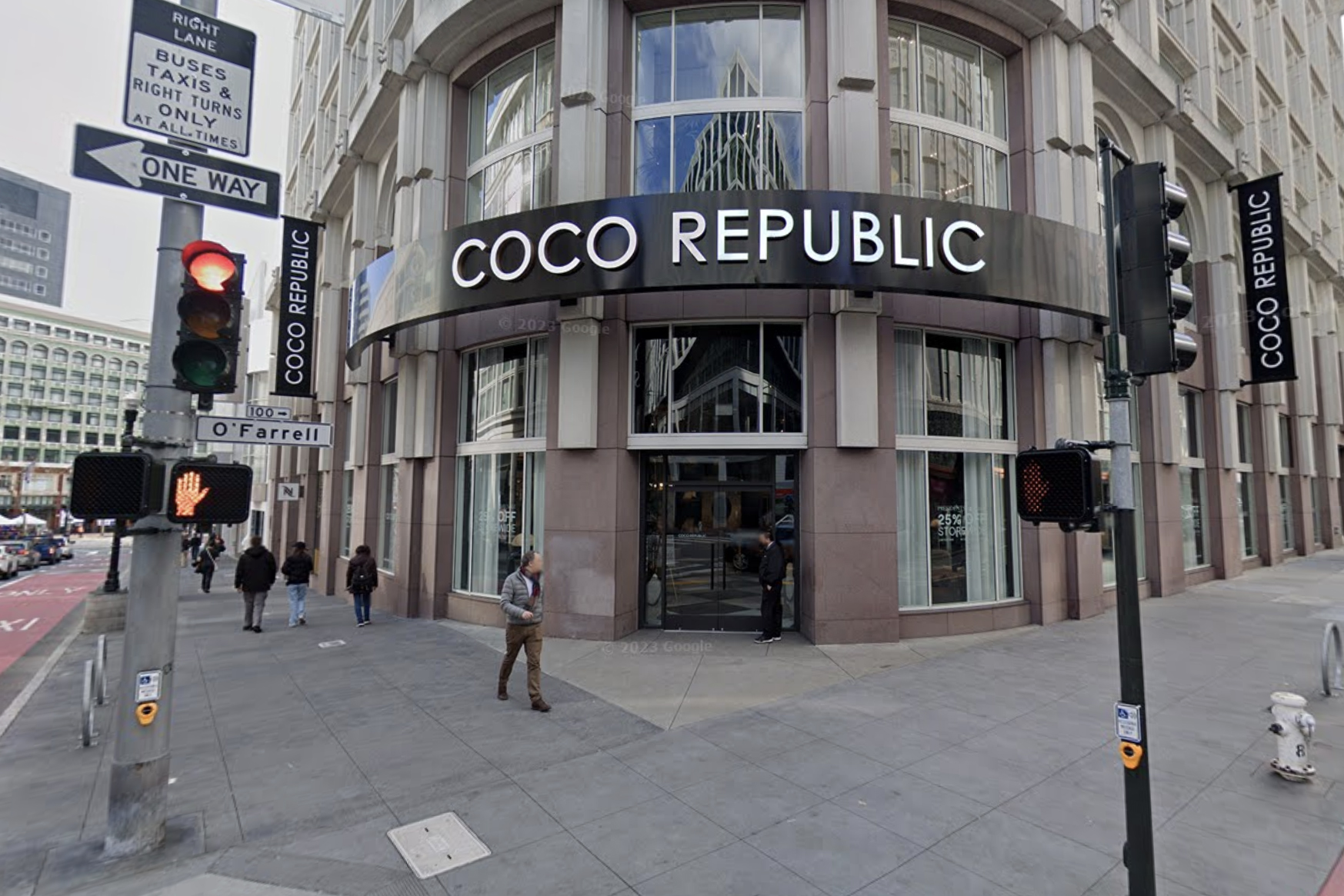 San Francisco’s Union Square Loses Huge Luxury Furniture Store as Coco Republic Says It’s Closing