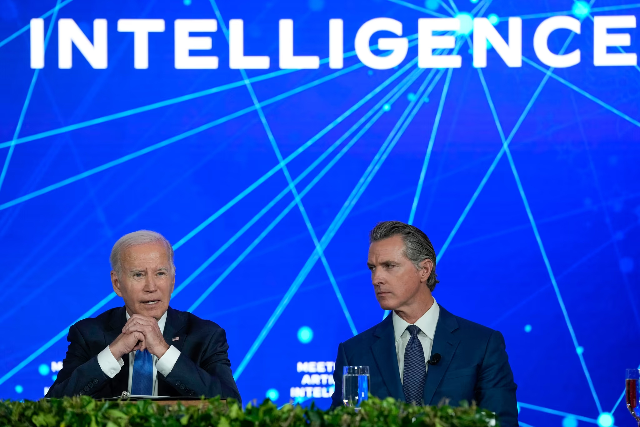 Biden, Newsom Meet on AI in San Francisco Before Pricey Marin Fundraiser