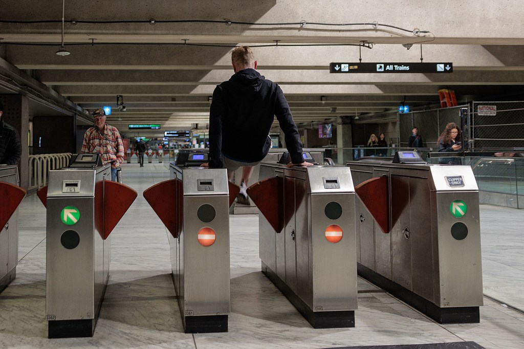 Fare Evasion Bart Rails Against Plan To Stop Jailing Repeat Turnstile Jumpers