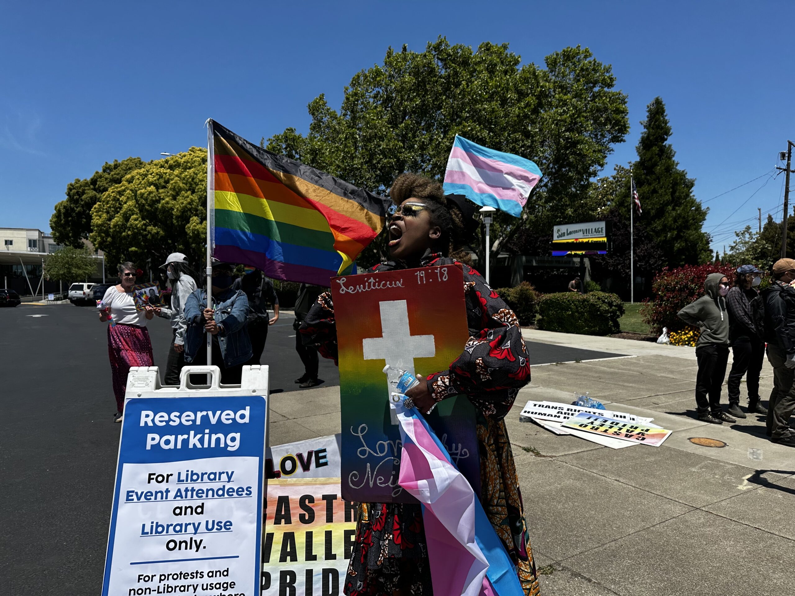 Drag Story Hour: Proud Boys Targeted a Bay Area Library Last Year. This Year, Both Sides Rallied