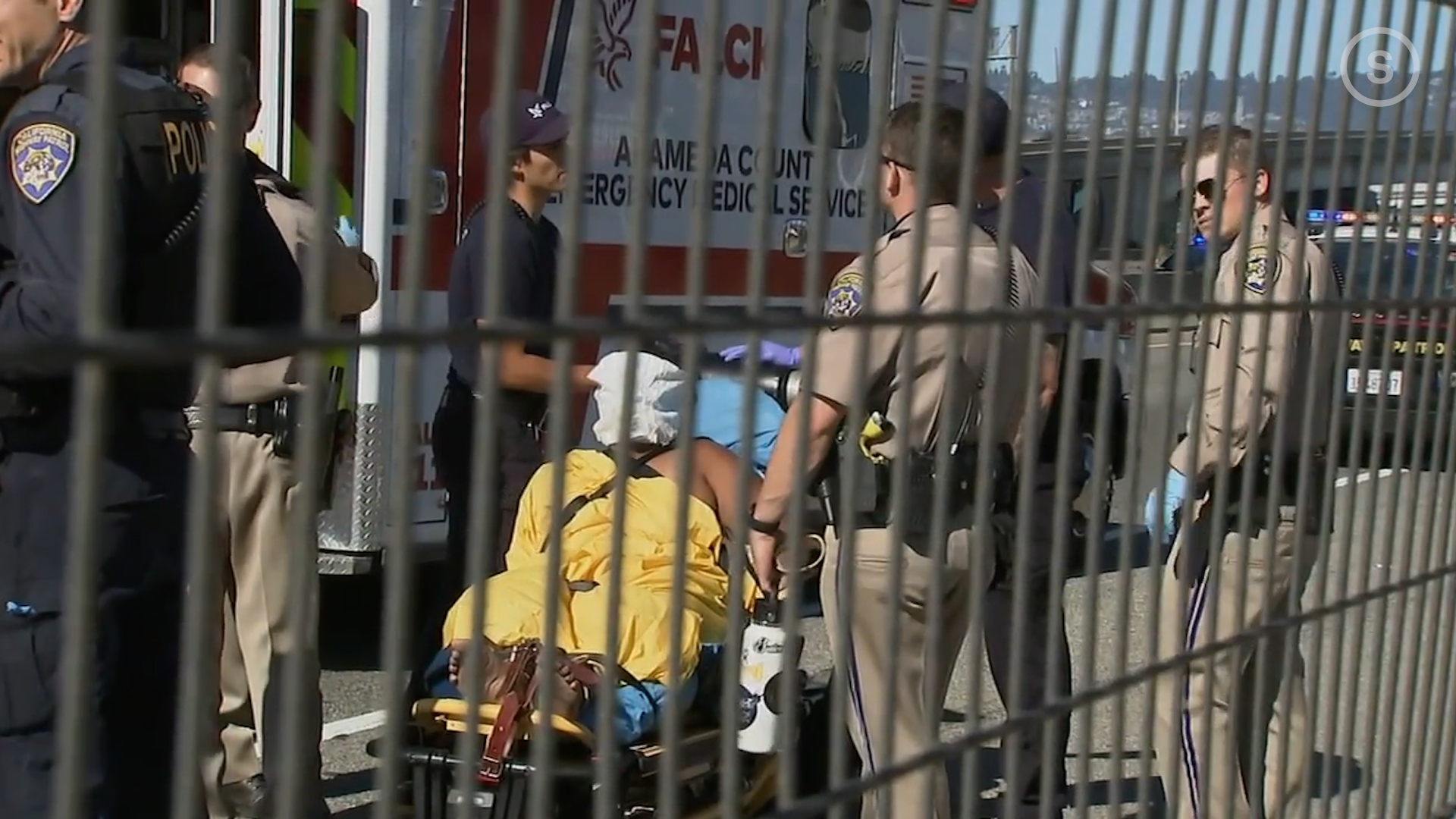 Naked Woman Fires Gun at Cars Stuck on Bay Bridge, CHP Says