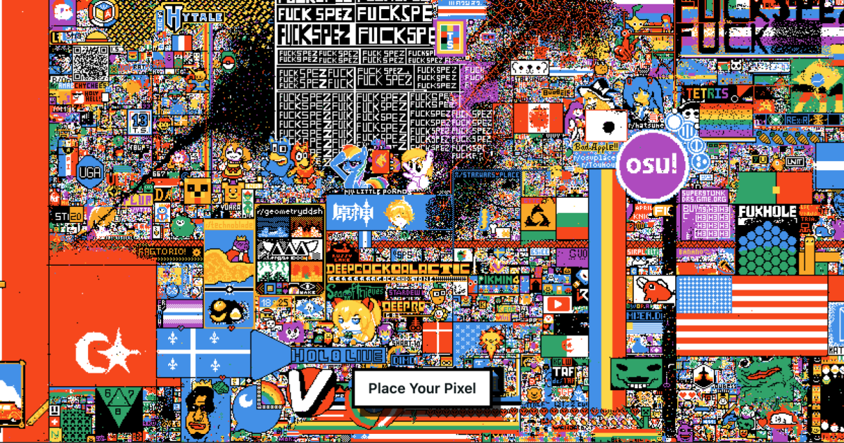 r/place is back (again) : r/reddit