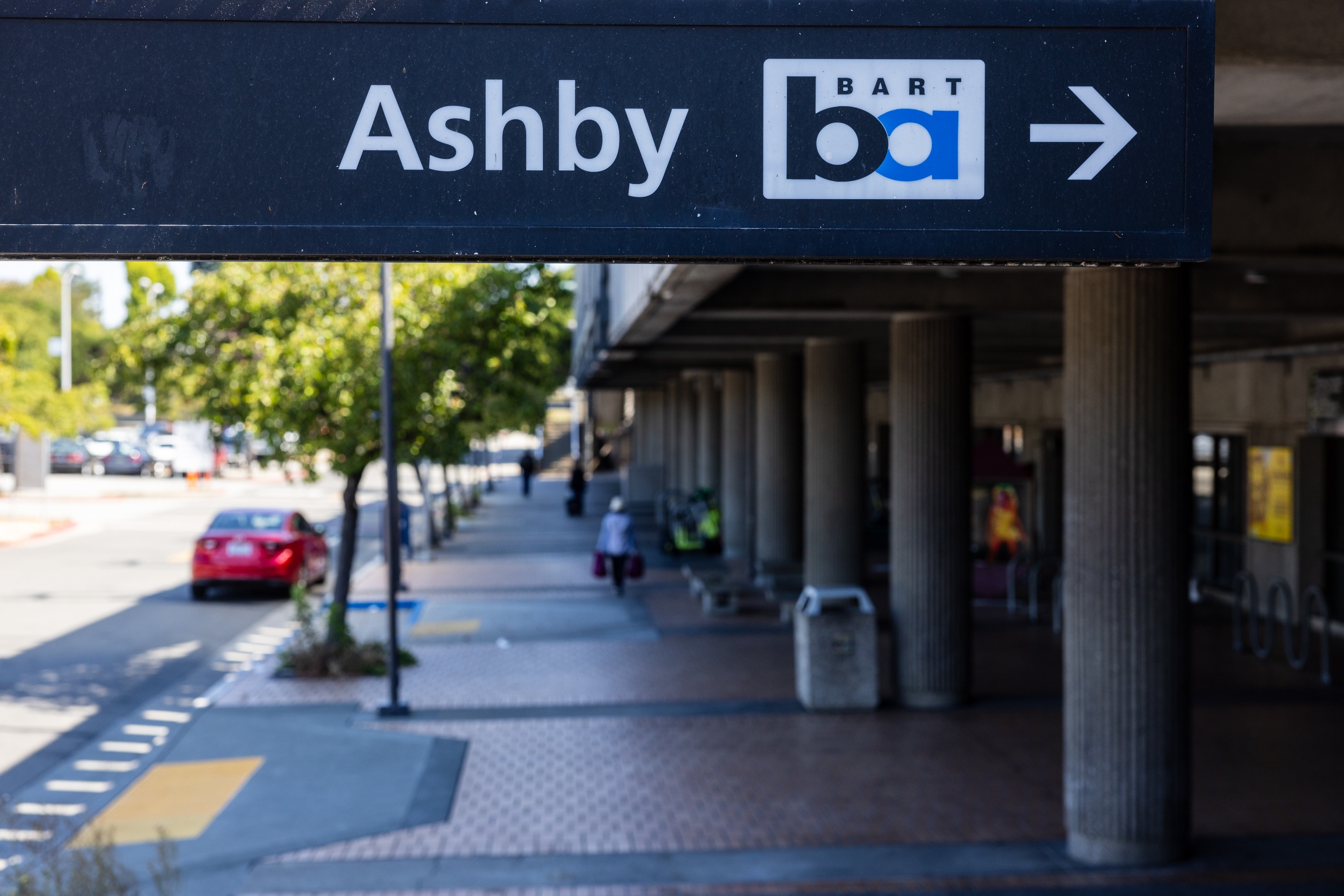 Ashy BART Station exterior