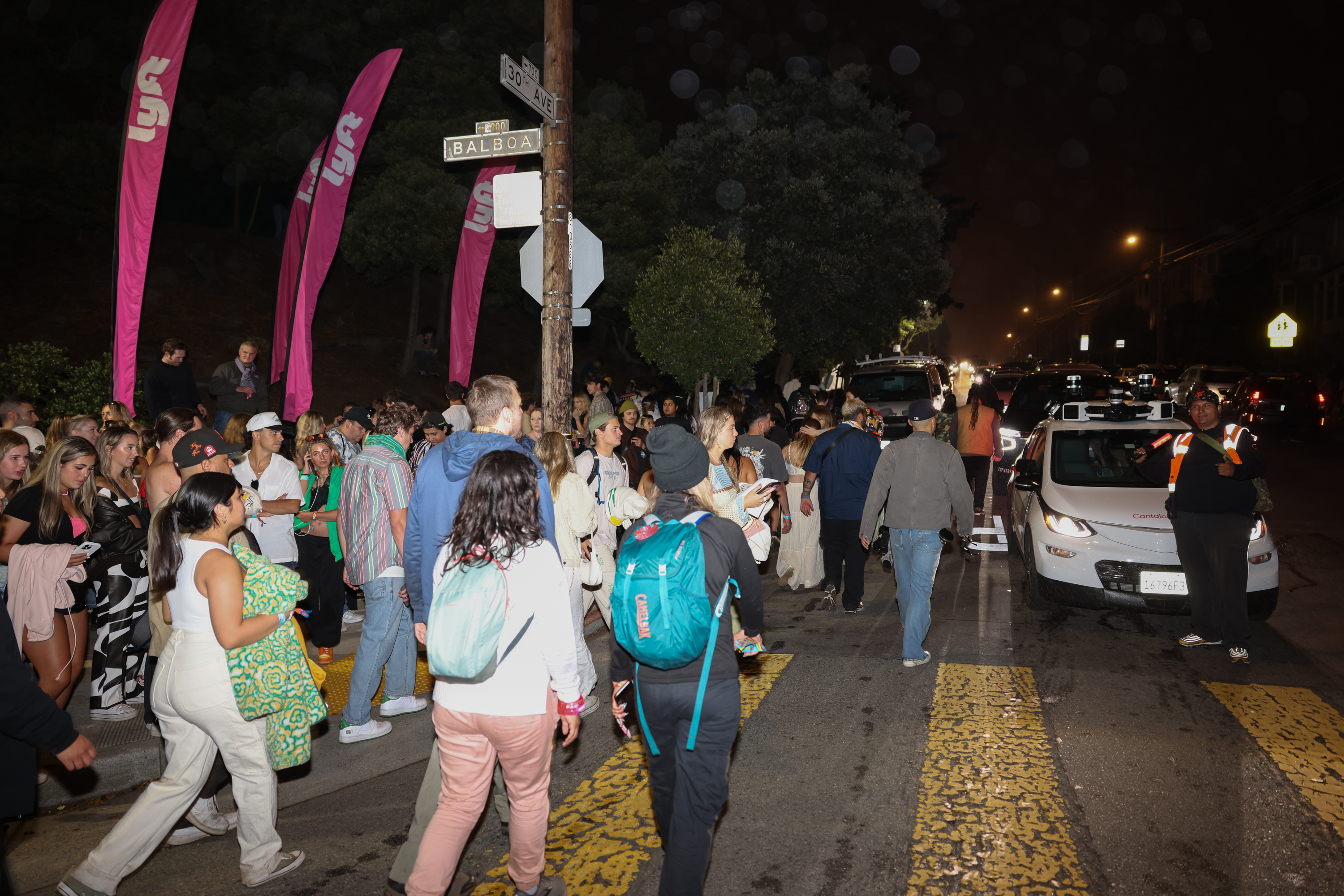Outside Lands Traffic: Stalled Robotaxis, Bus Delays, Surge Pricing Make for Long Road Home 
