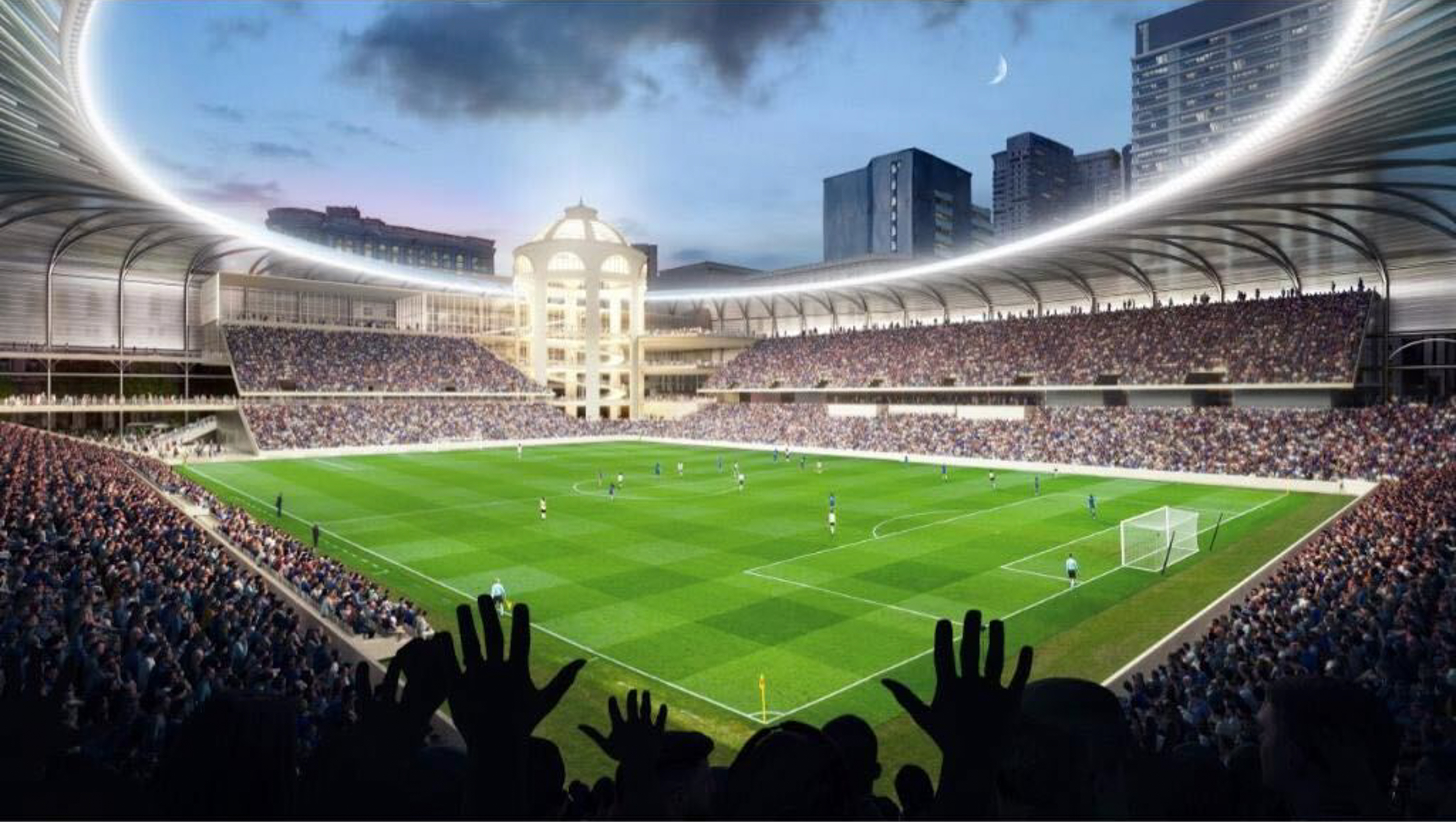 Downtown San Francisco Soccer Stadium Plans for Former Westfield Mall Revealed