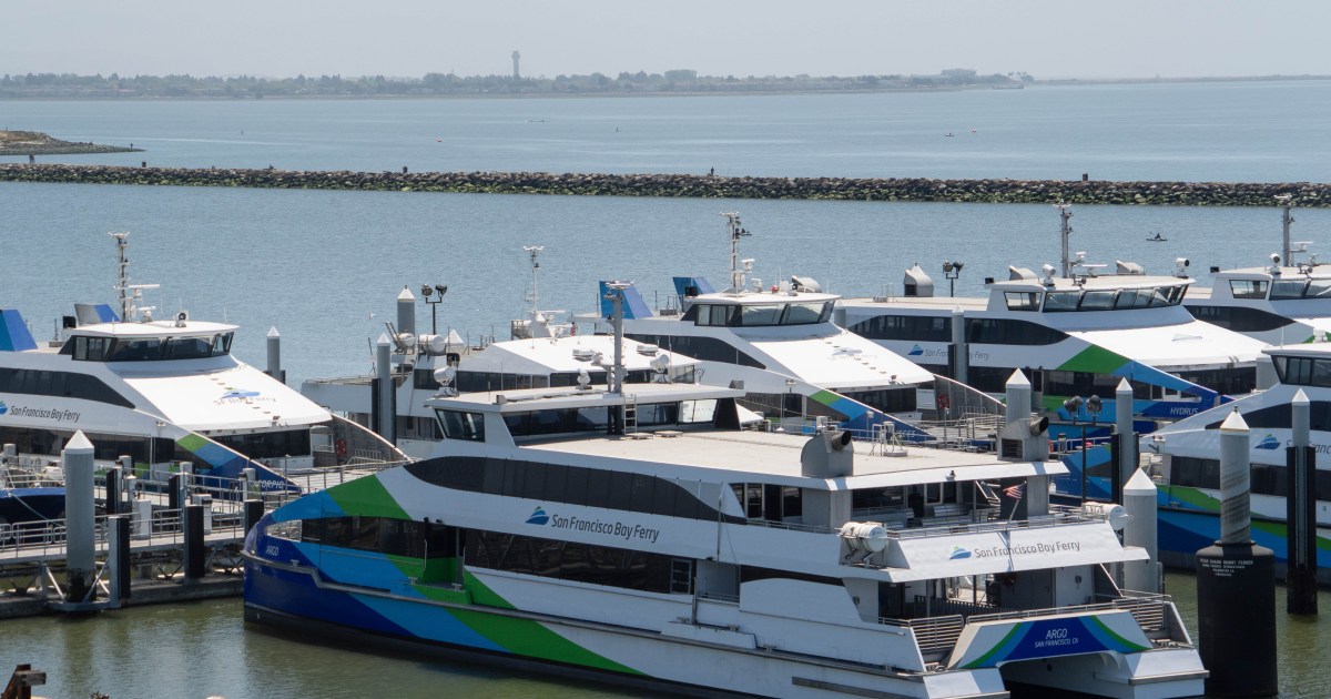 湾区渡轮系统将获得2200万美元升级资金