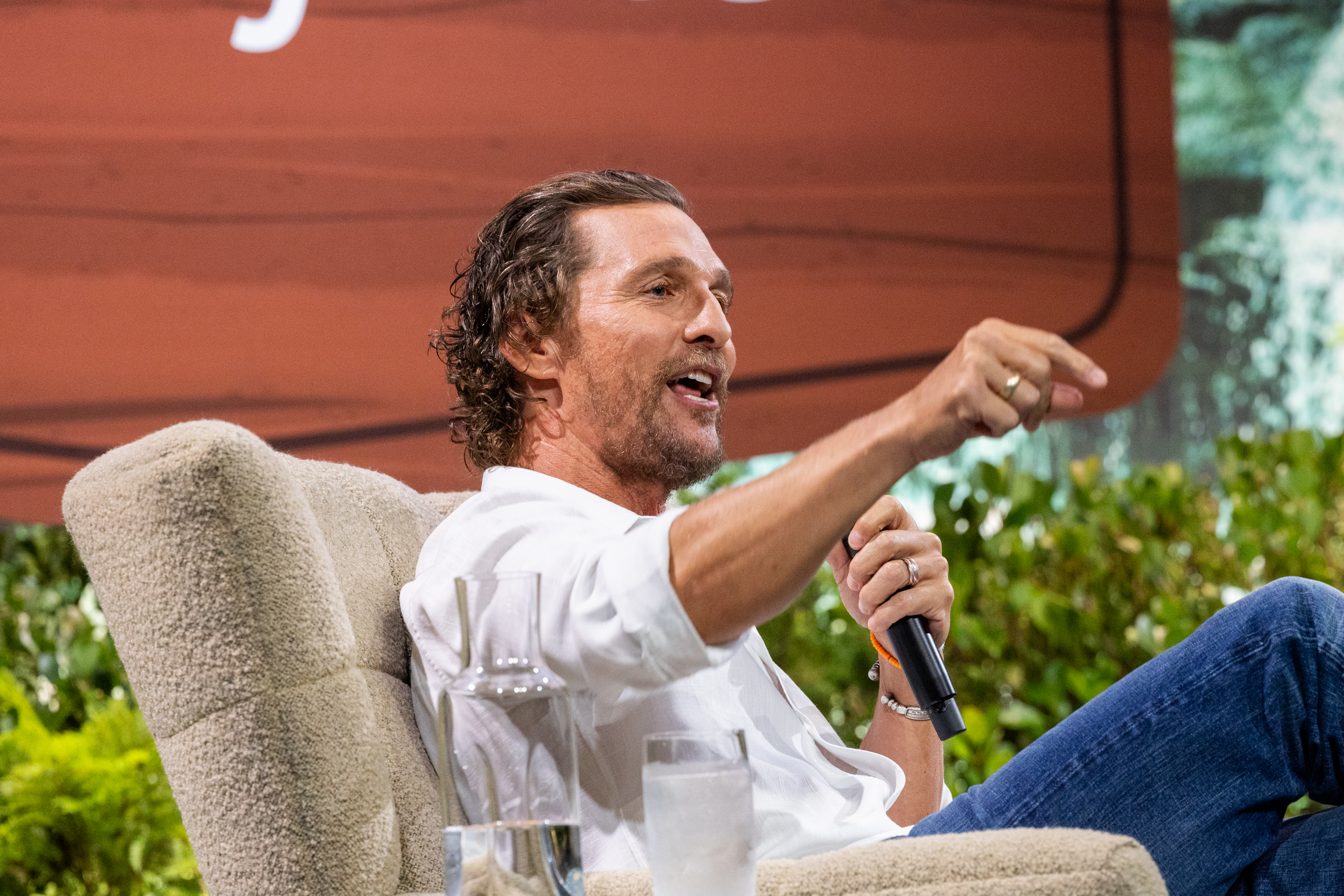 How Matthew McConaughey Made Marc Benioff Squeal Like a Dolphin
