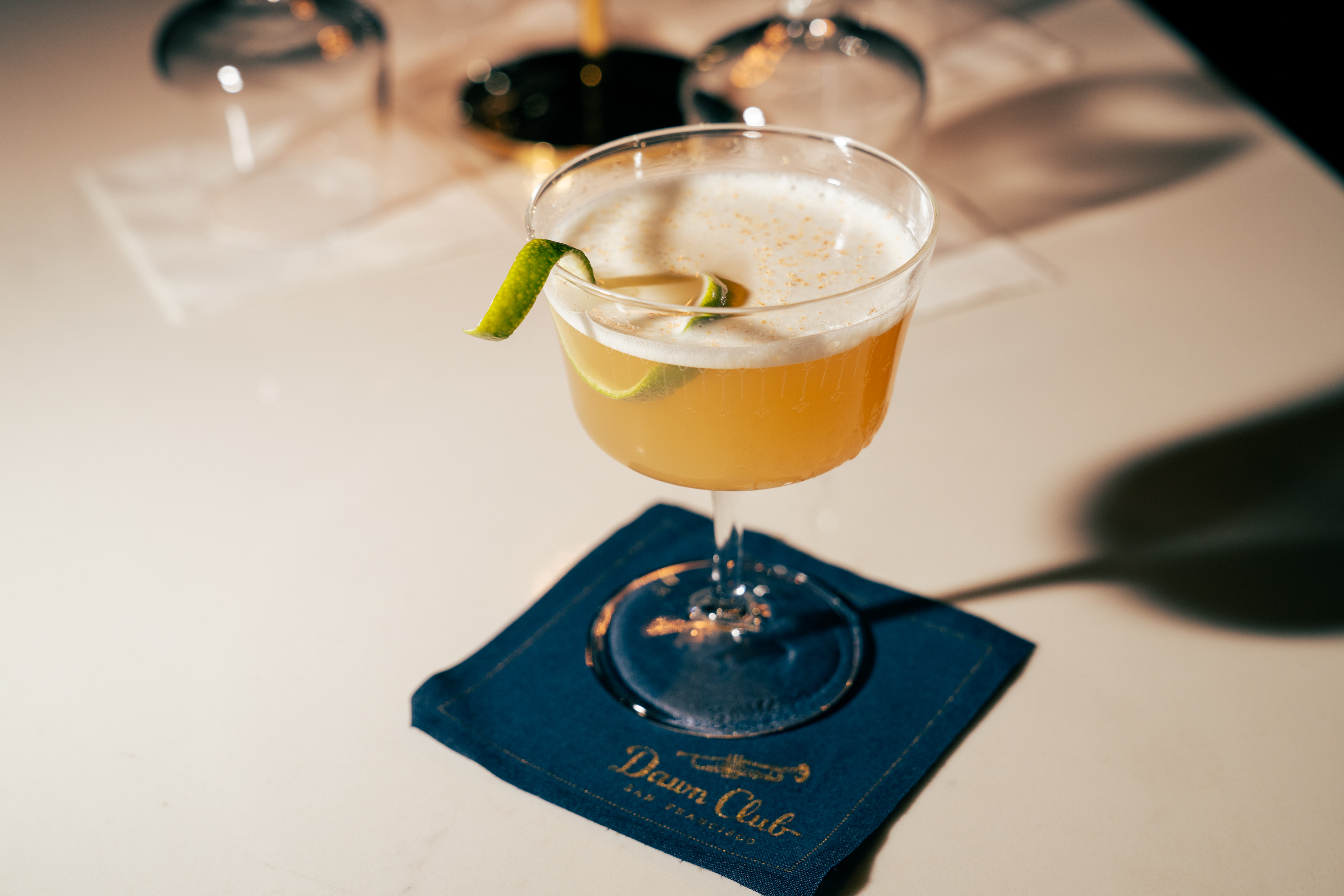 The Hot Seven is a whiskey-based take on the classic cocktail the Last Word.