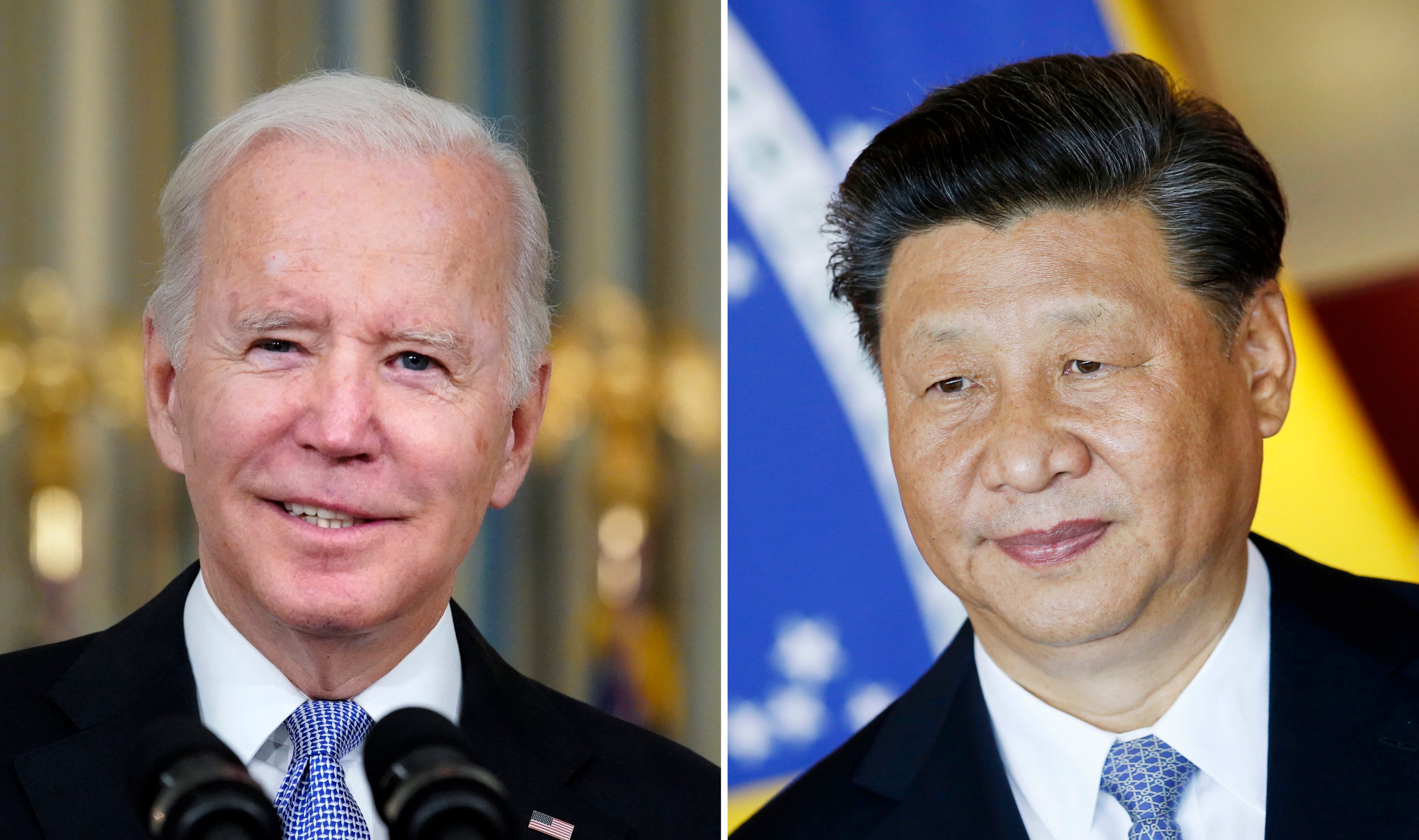 Joe Biden an Xi Jinping