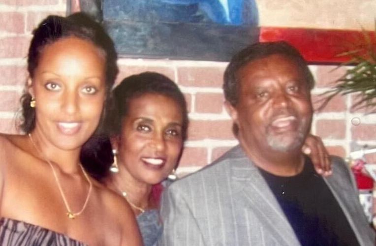 Agonafer Shiferaw poses with his wife, Net Alemayehu and his daughter Bete Agonafer. Shiferaw owned and operated the historic Fillmore District jazz club, Rasselas, for the better part of two decades.