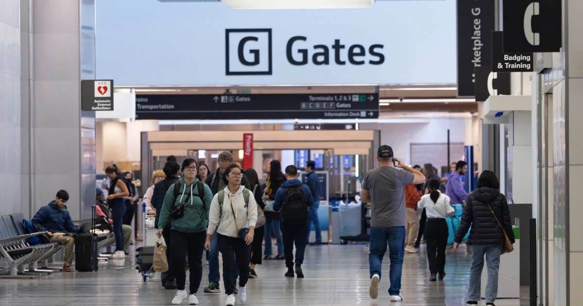 旧金山机场和奥克兰机场报告圣诞节的航班延误和取消