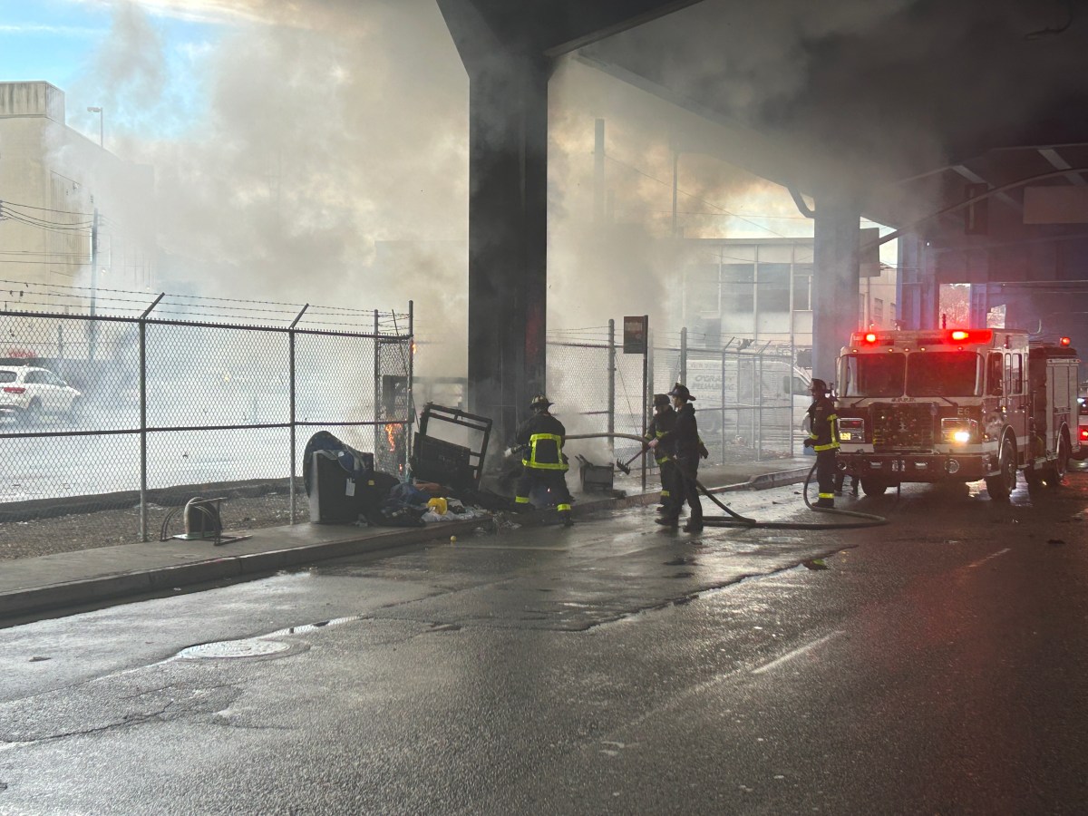 Another Fire Erupts Under San Francisco's Central Freeway