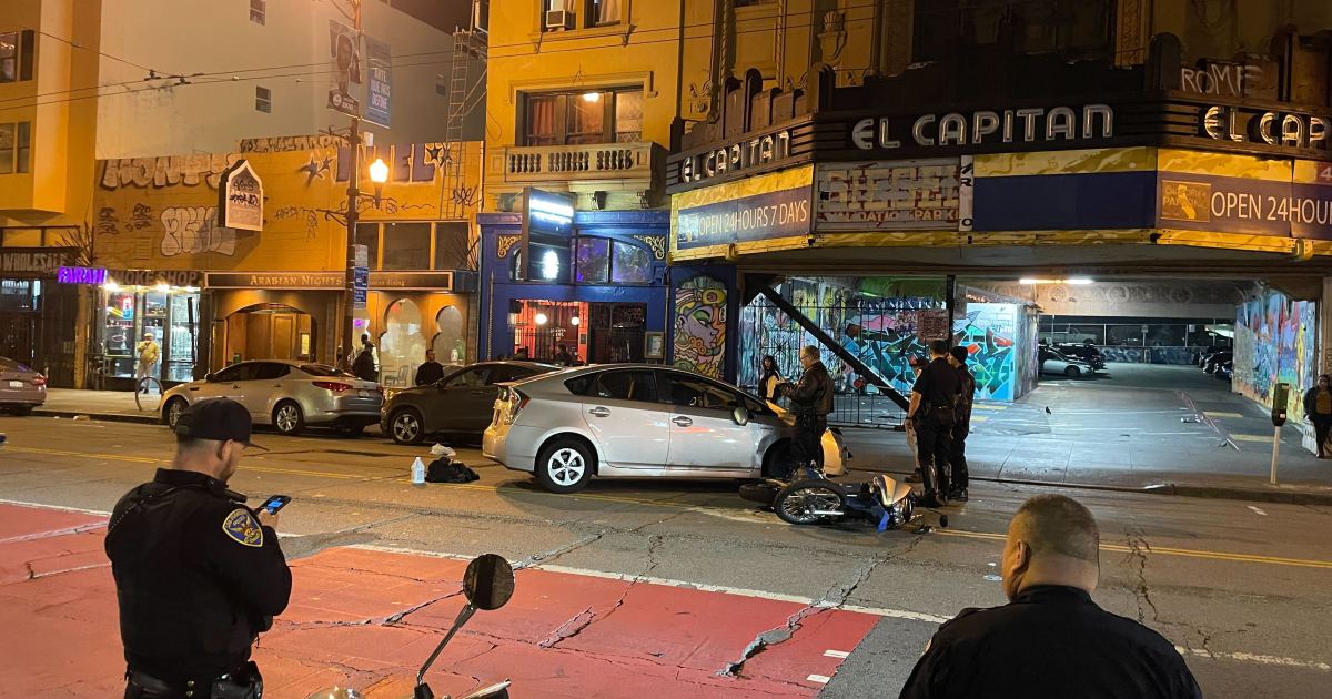 Crash Injures Two, One Critically, In SF’s Mission District
