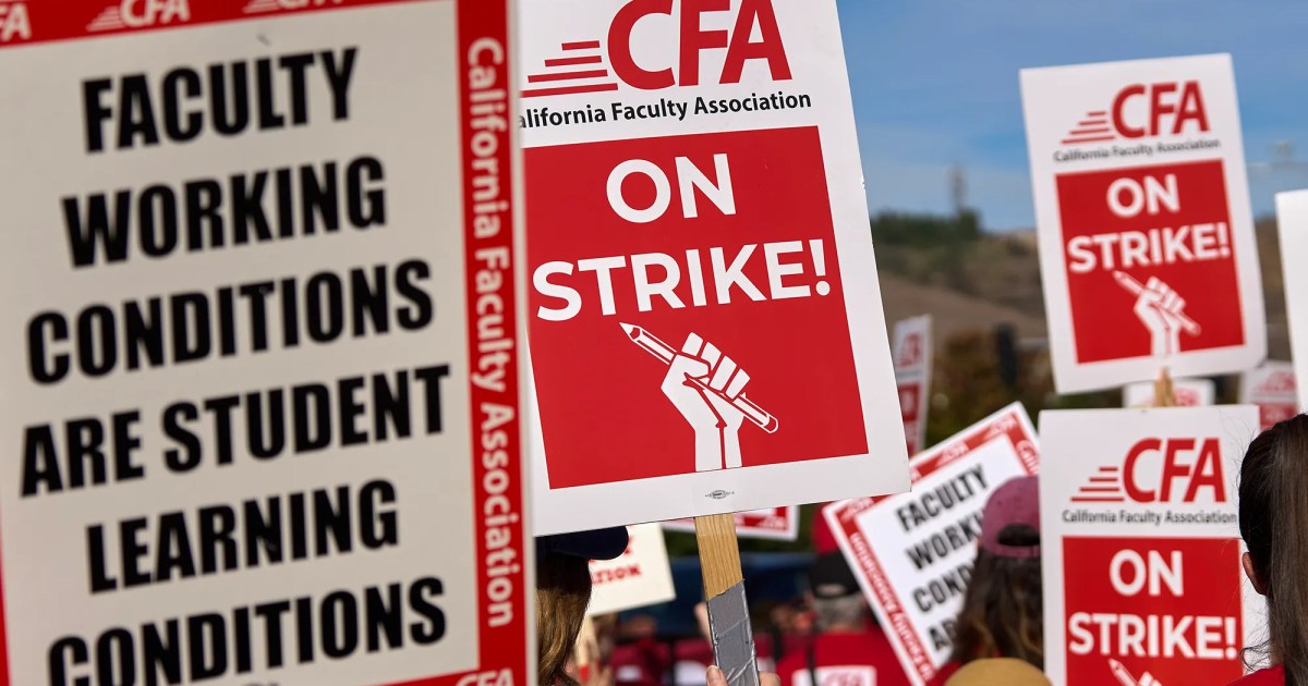 CSU Strike Launched Across 23 Campuses, Including SFSU