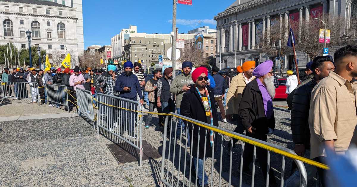 Sikhs Gather in San Francisco To Cast Vote For Independent State