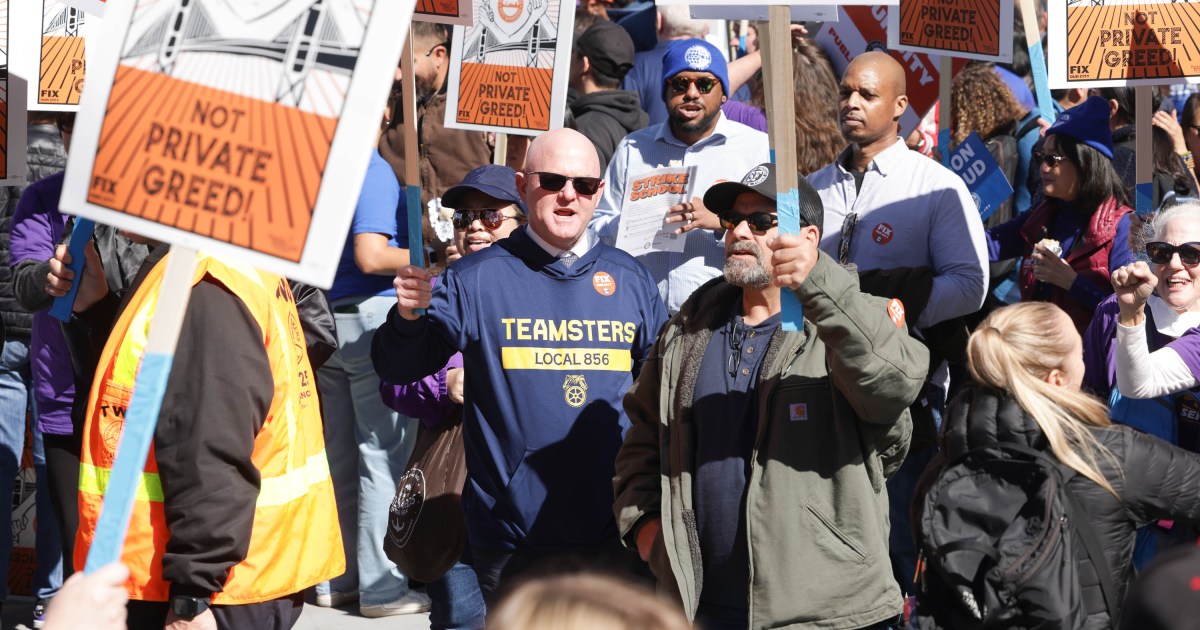San Francisco unions protest billions paid to contractors