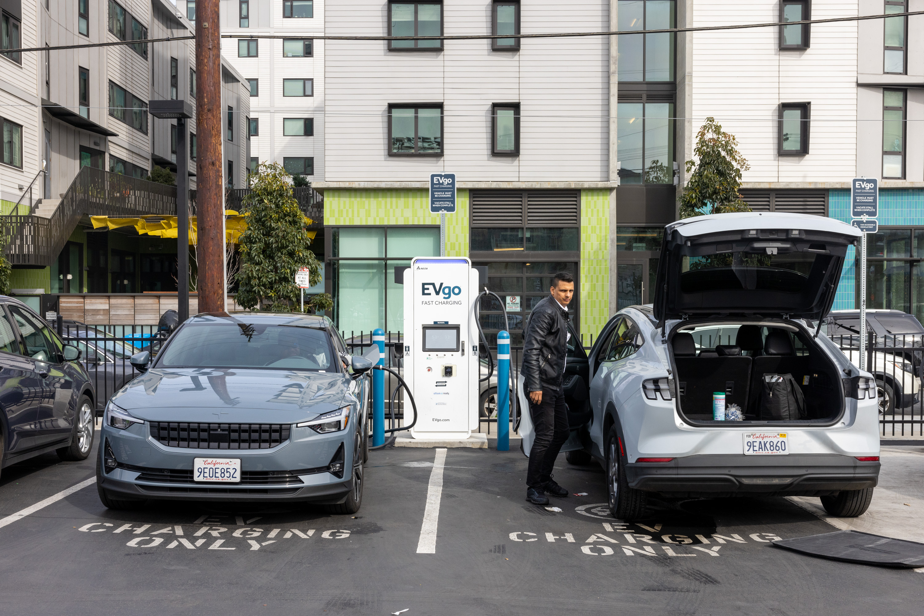 Free ev store charging near me