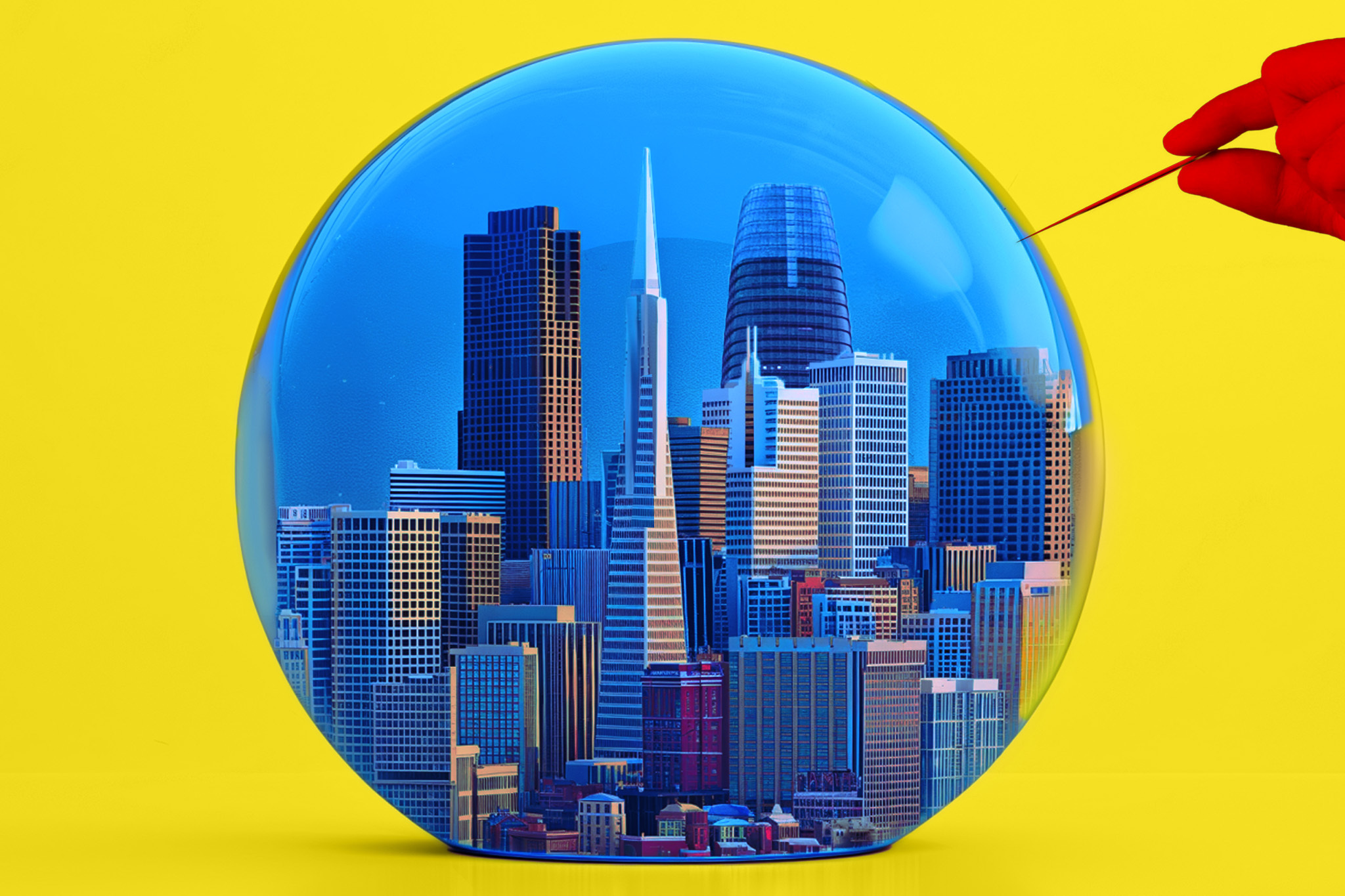 Liberal San Francisco pierced by a conservative bubble
