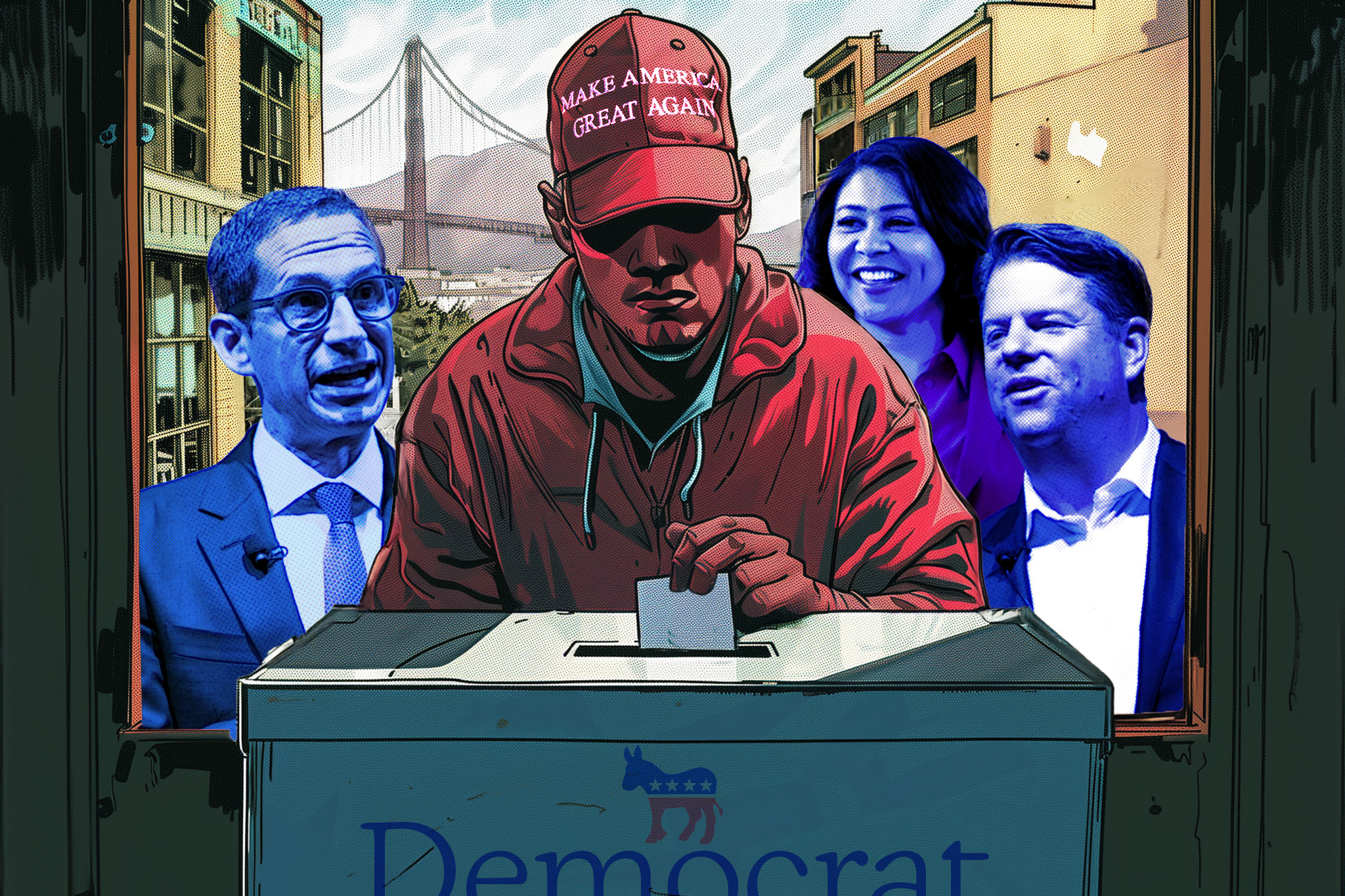 San Francisco Republicans Drawn To Daniel Lurie’s ‘outsider’ Image