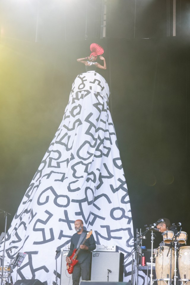 Outside Lands Grace Jones makes festival's greatest entrance