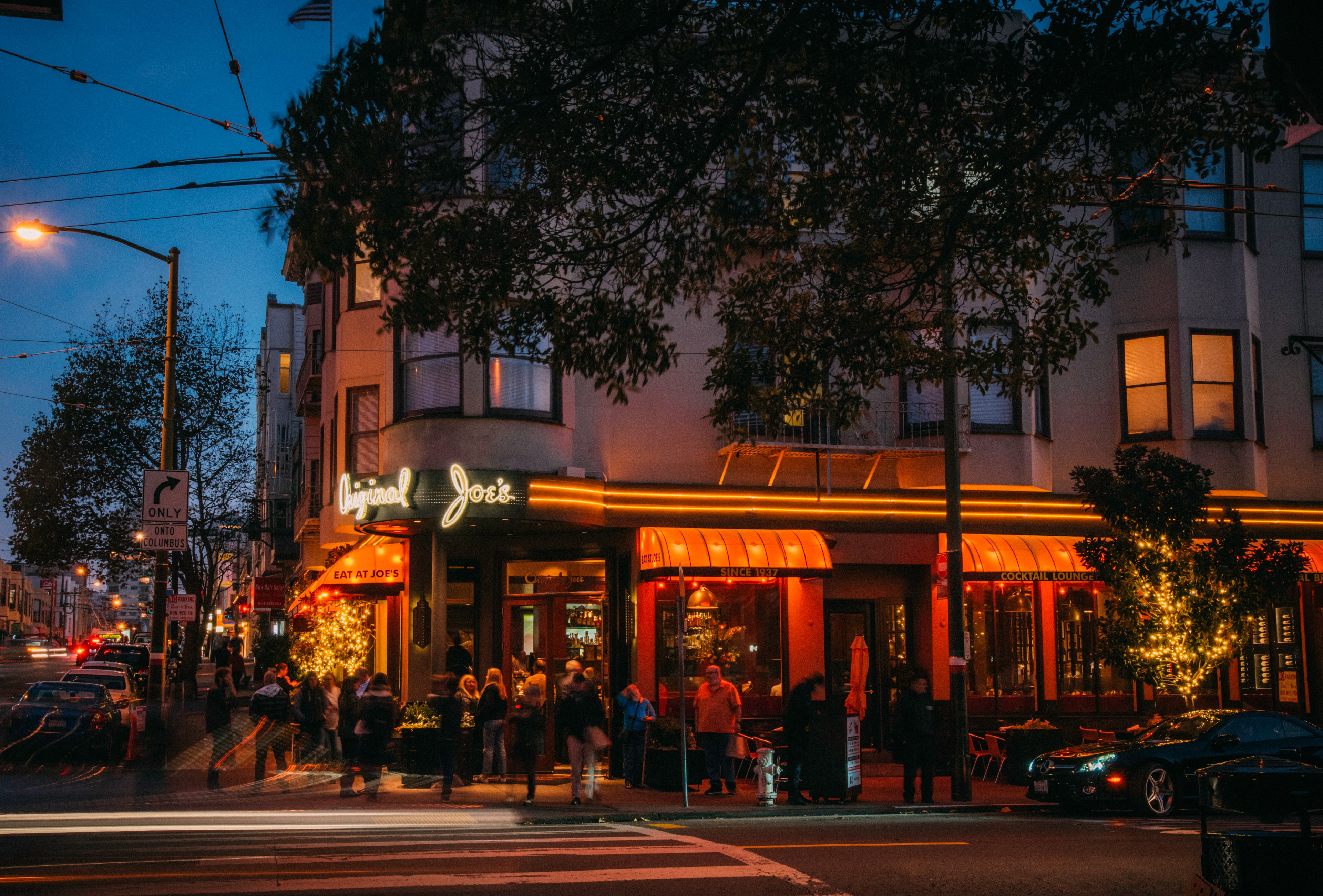 the exterior of Original Joe's North Beach